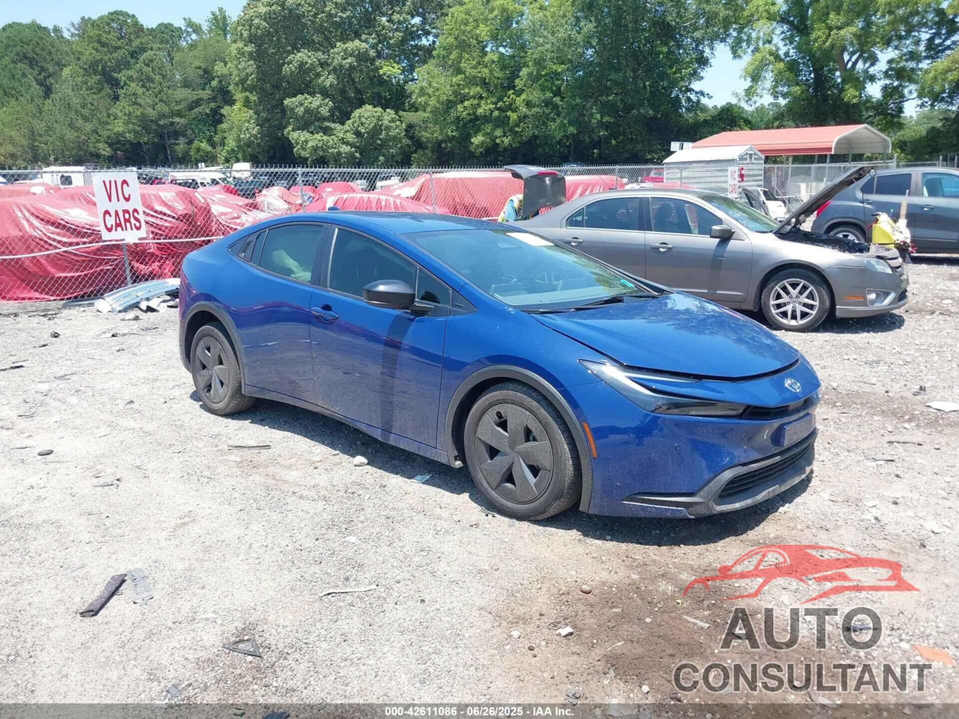 TOYOTA PRIUS 2025 - JTDACAAU3S3049102
