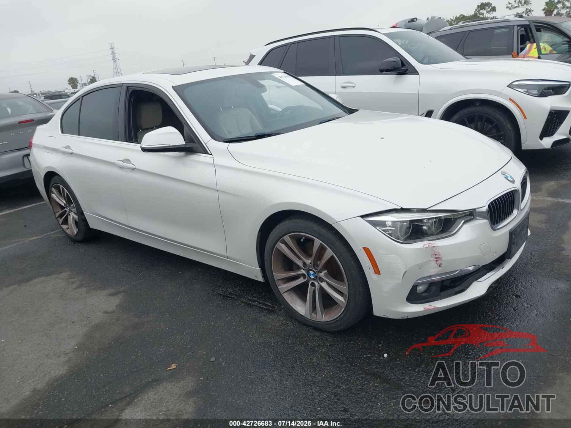 BMW 328I 2016 - WBA8E9G51GNT45221
