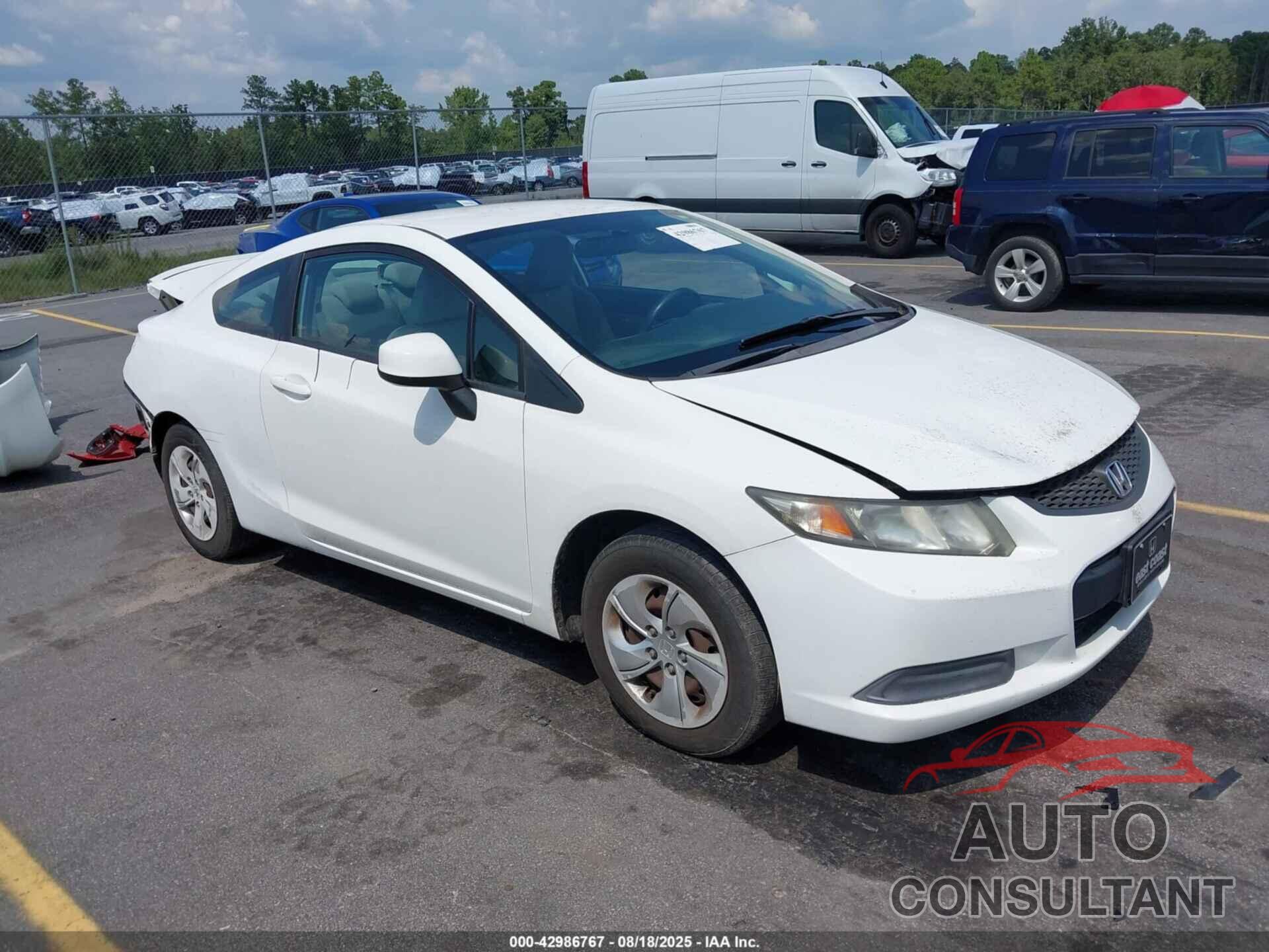 HONDA CIVIC 2013 - 2HGFG3B56DH521081