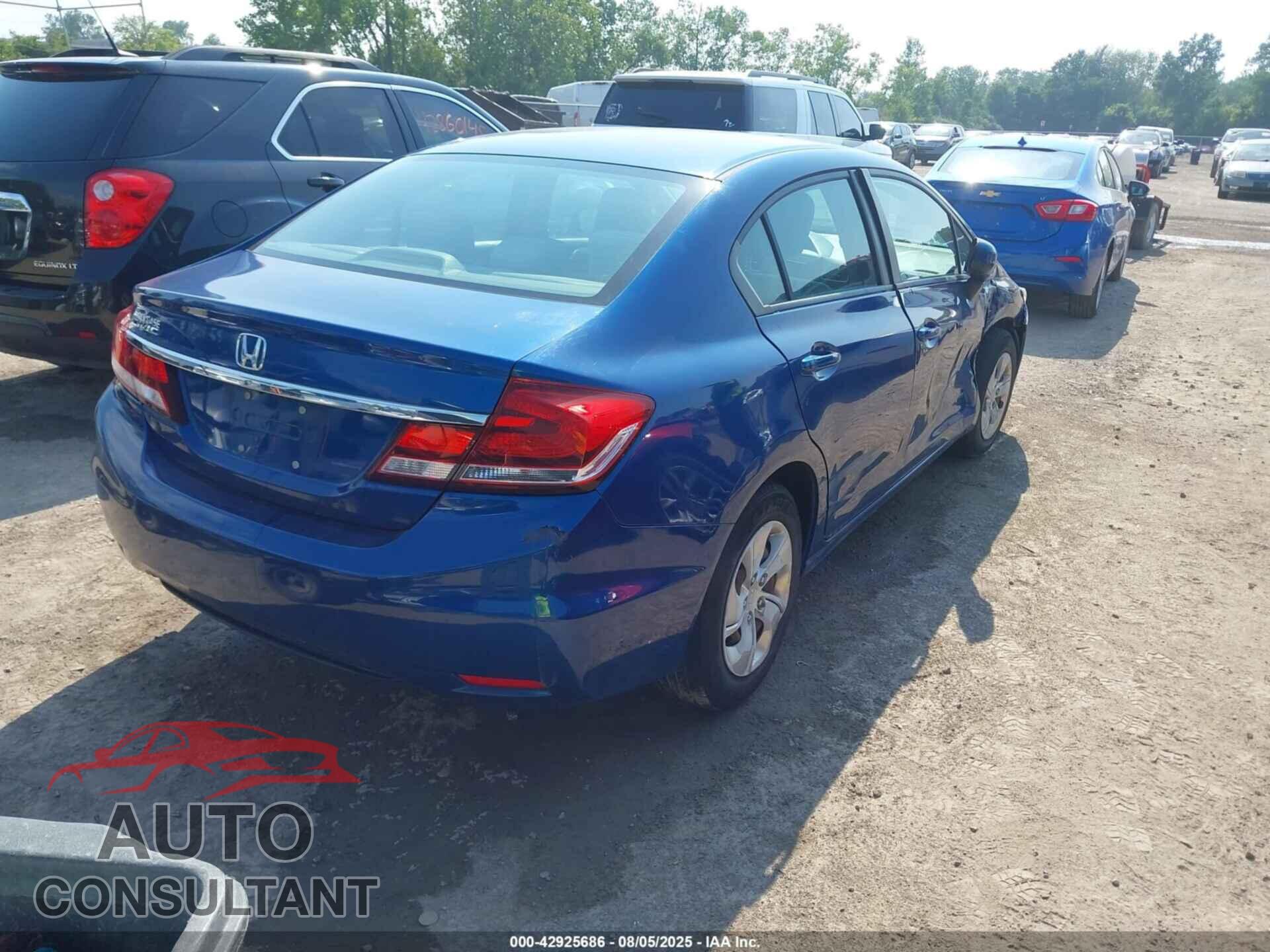 HONDA CIVIC 2014 - 19XFB2F50EE008357