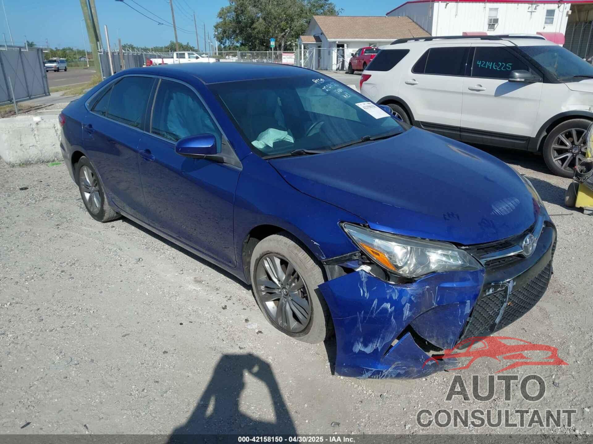 TOYOTA CAMRY 2016 - 4T1BF1FK3GU591204