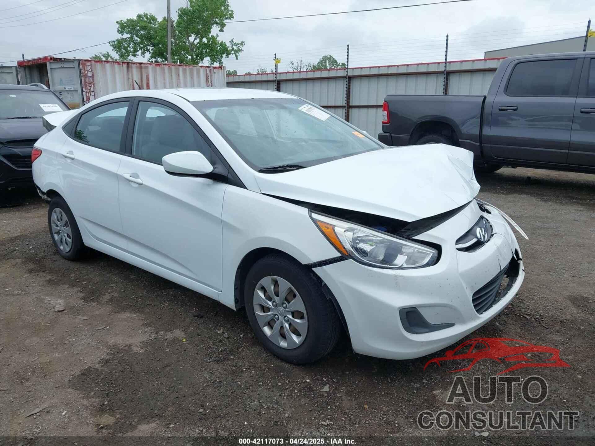 HYUNDAI ACCENT 2016 - KMHCT4AE4GU966212