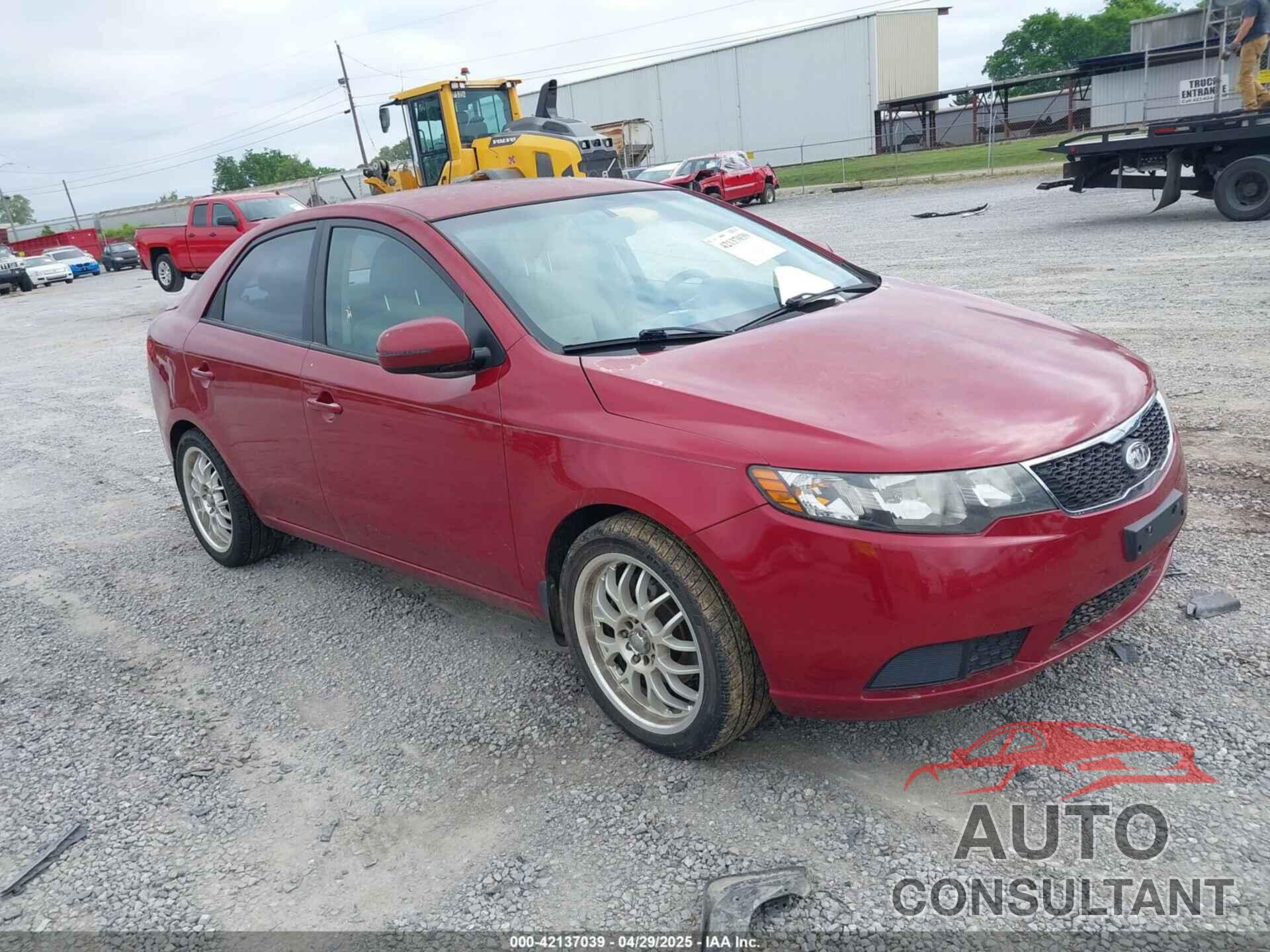KIA FORTE 2012 - KNAFU4A20C5515980