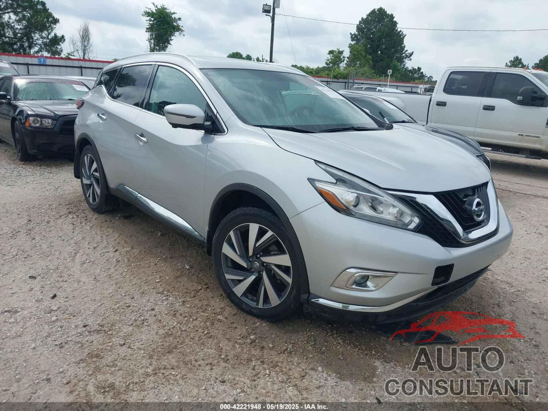 NISSAN MURANO 2017 - 5N1AZ2MG7HN151764