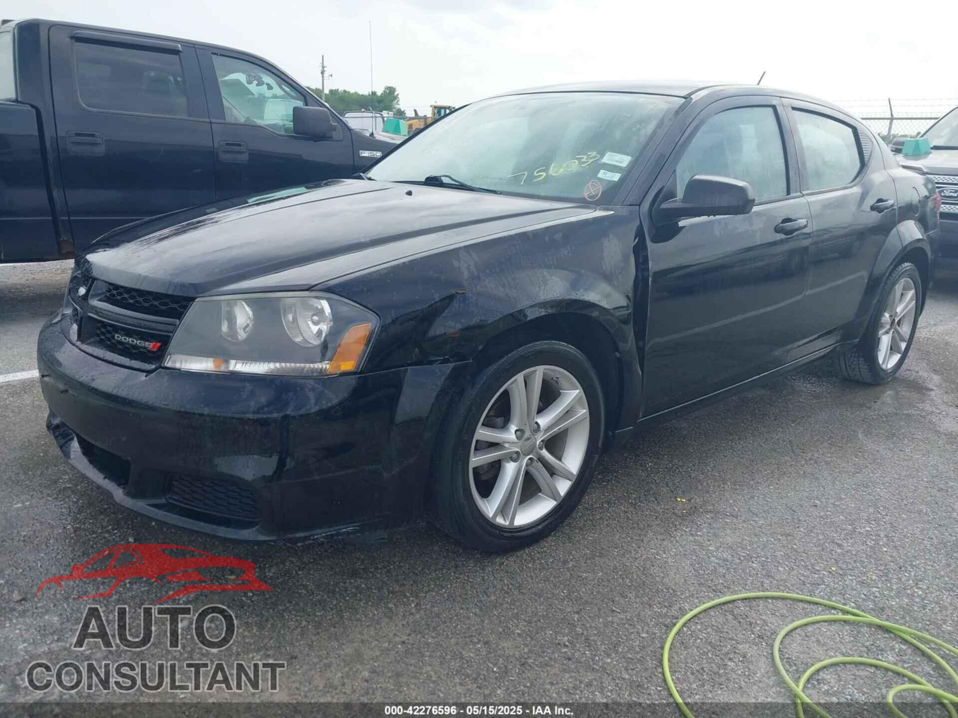 DODGE AVENGER 2013 - 1C3CDZAG3DN756033