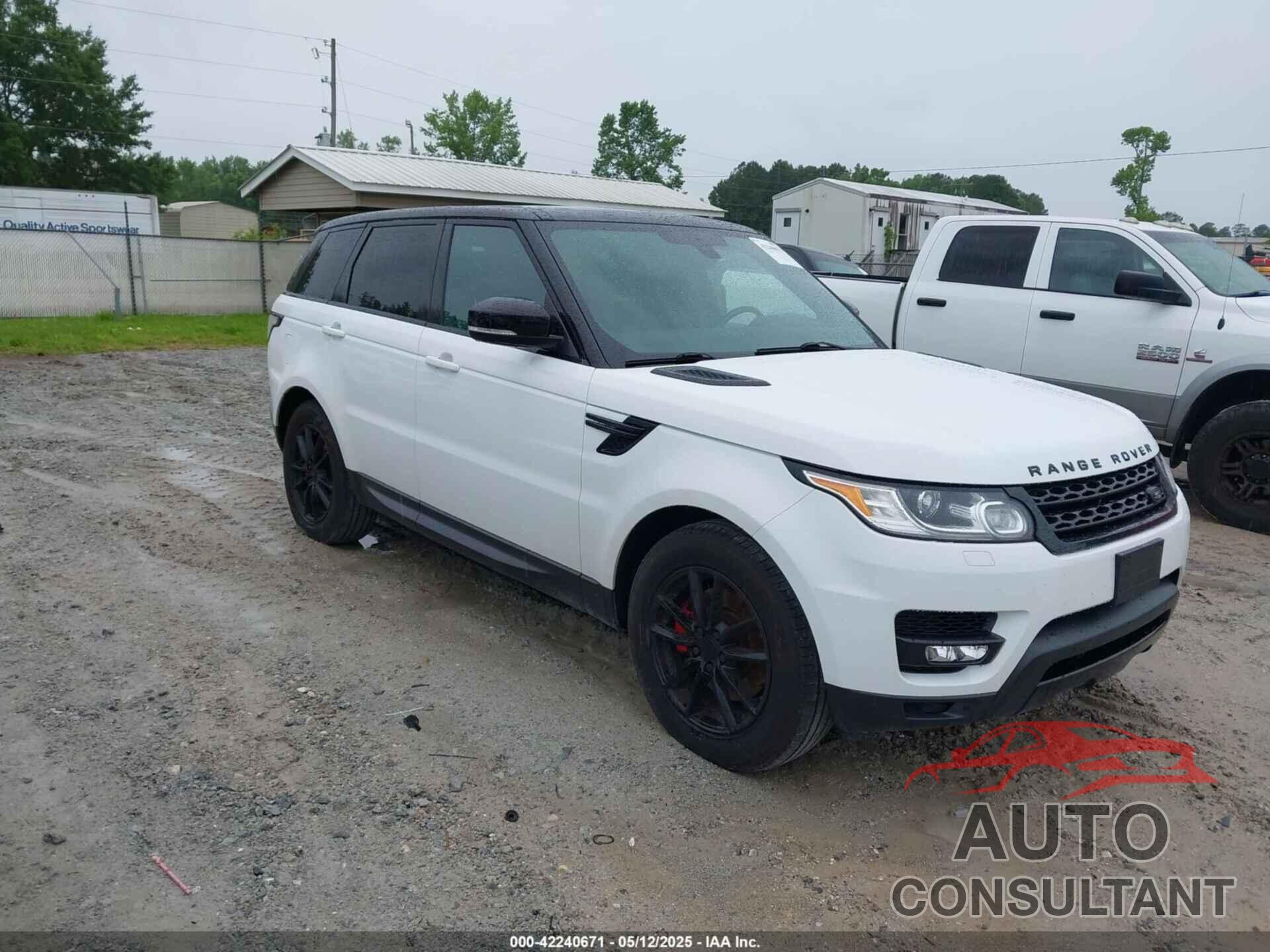 LAND ROVER RANGE ROVER SPORT 2015 - SALWG2VF1FA612637