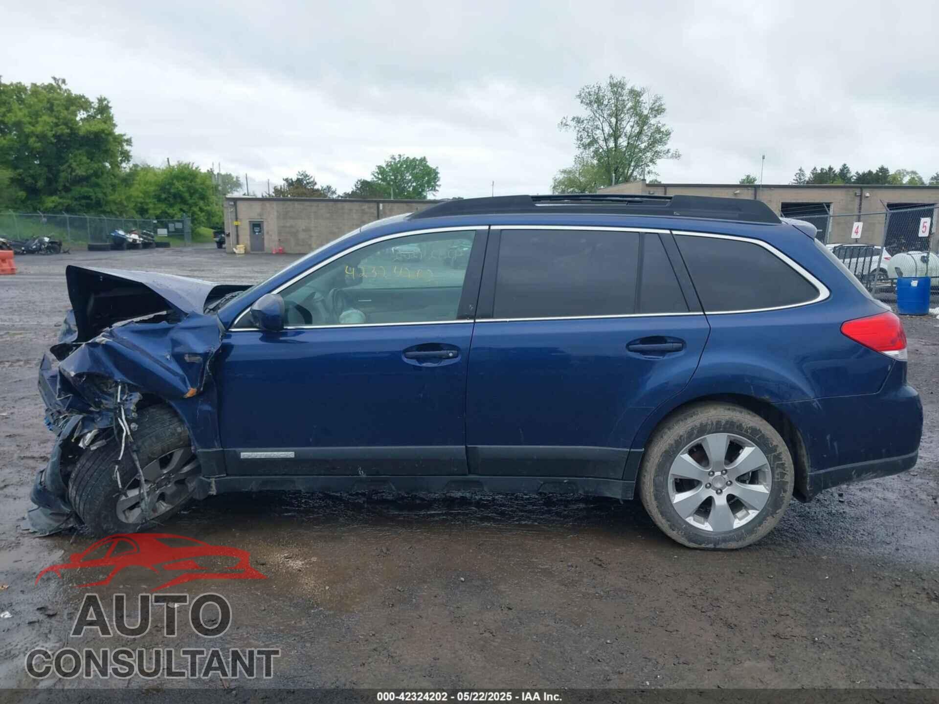 SUBARU OUTBACK 2011 - 4S4BRBLC2B3364899