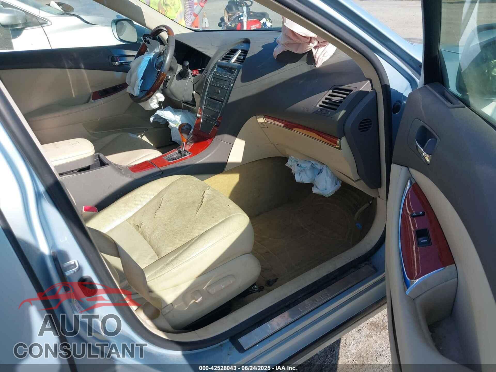 LEXUS ES 350 2012 - JTHBK1EGXC2498181