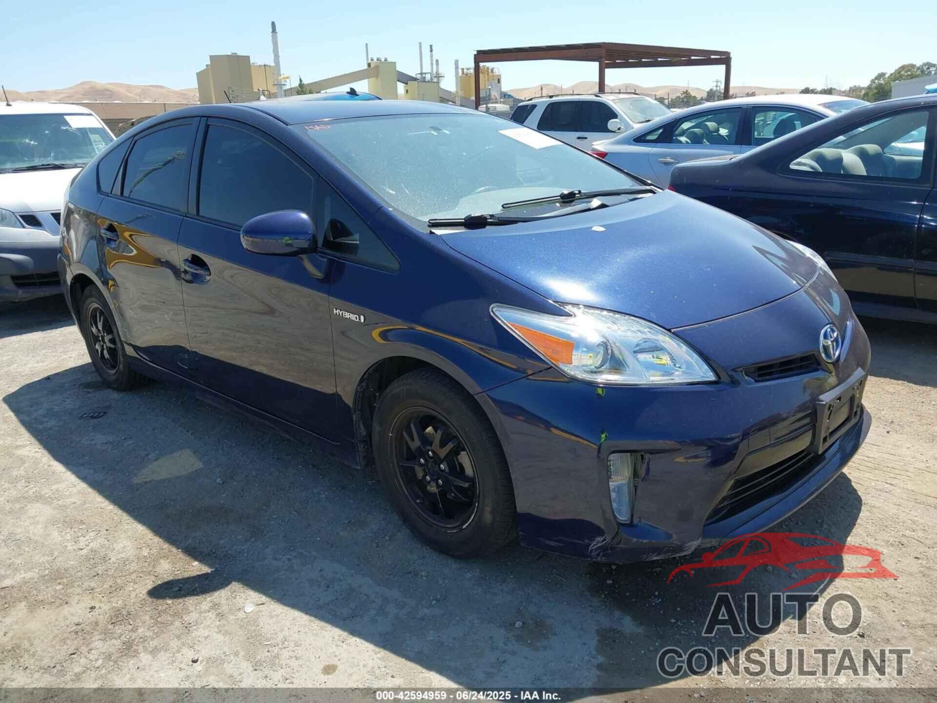 TOYOTA PRIUS 2012 - JTDKN3DU0C1521629
