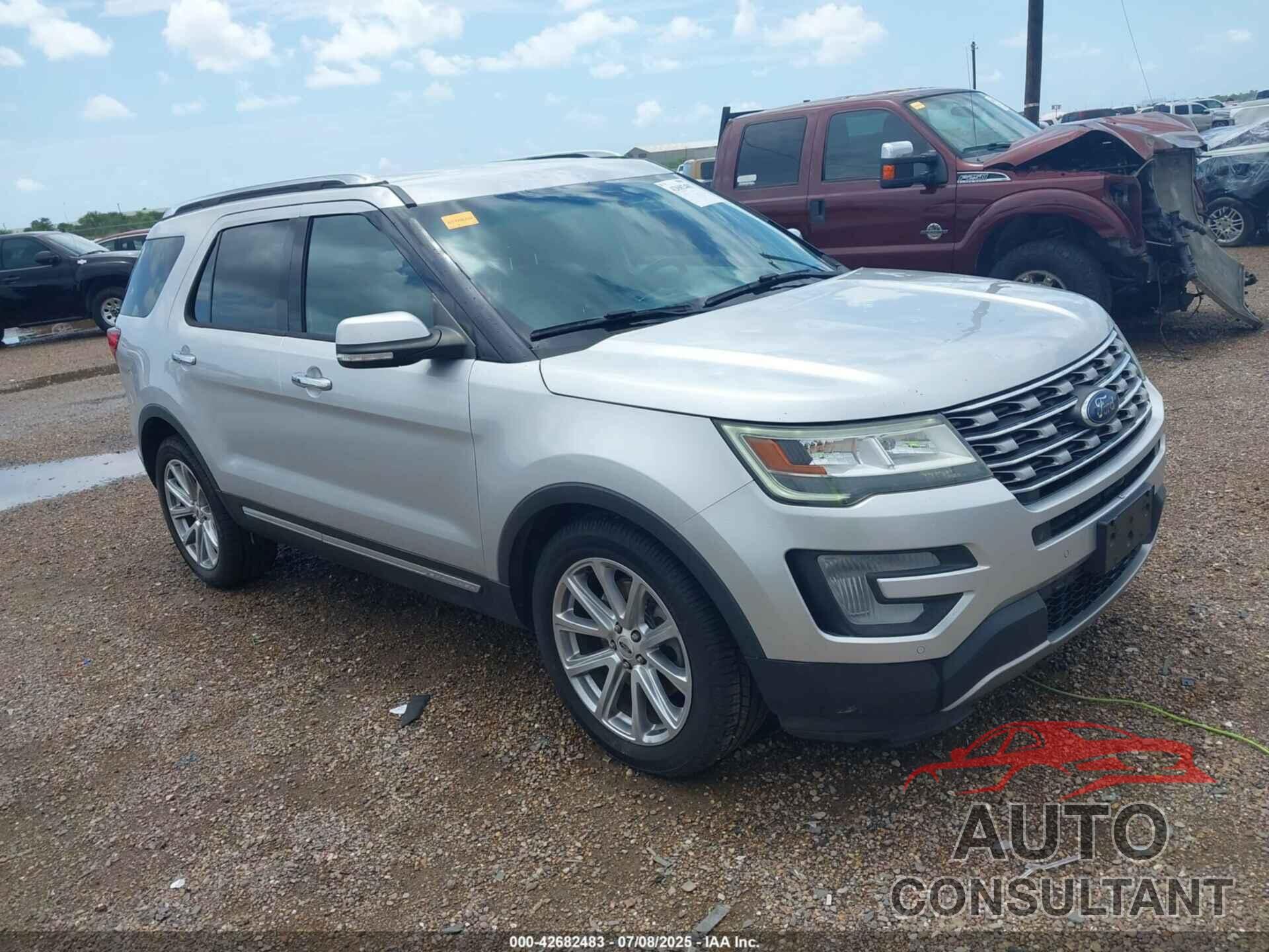 FORD EXPLORER 2017 - 1FM5K7F86HGB83554