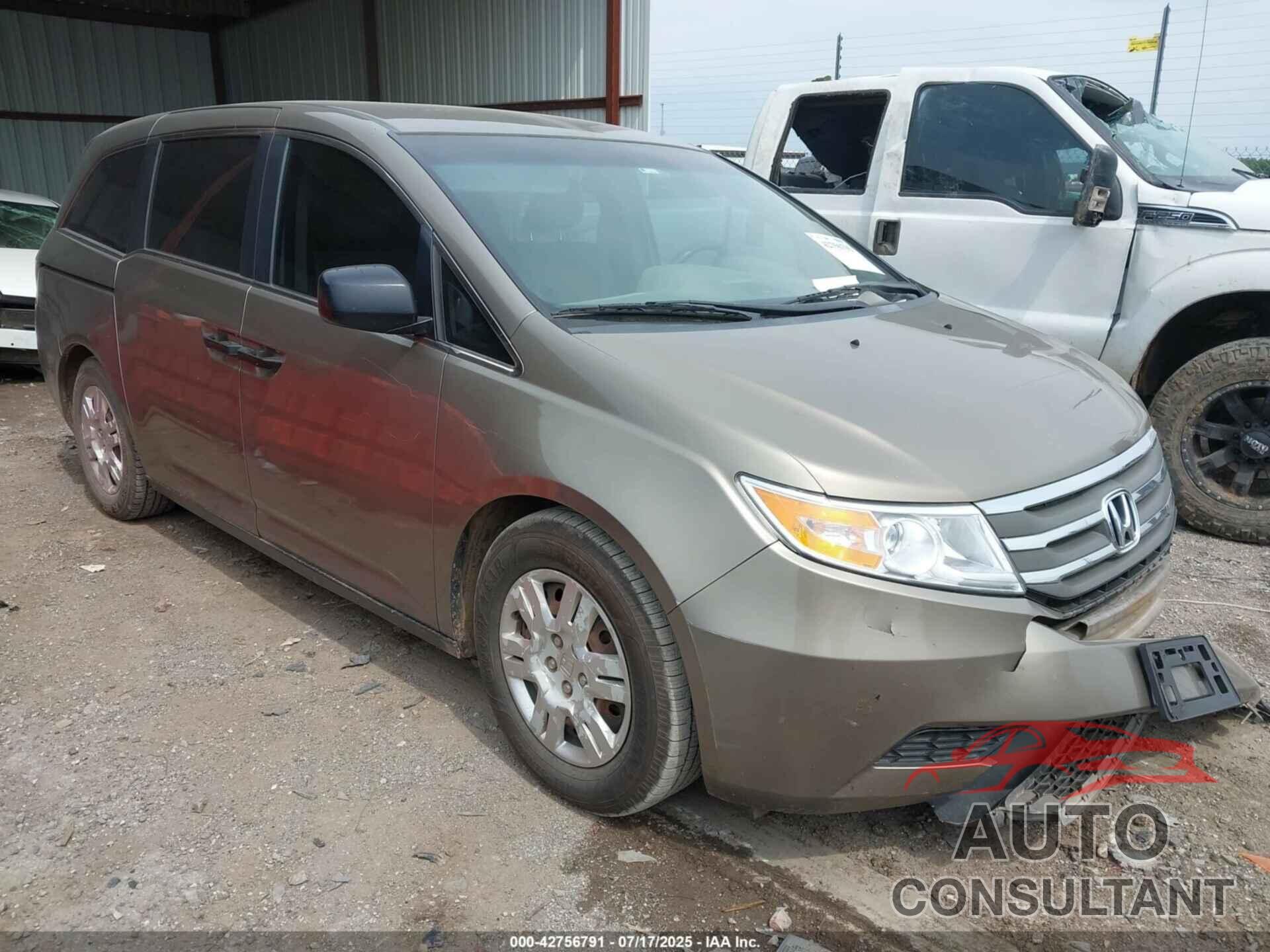 HONDA ODYSSEY 2011 - 5FNRL5H27BB046902