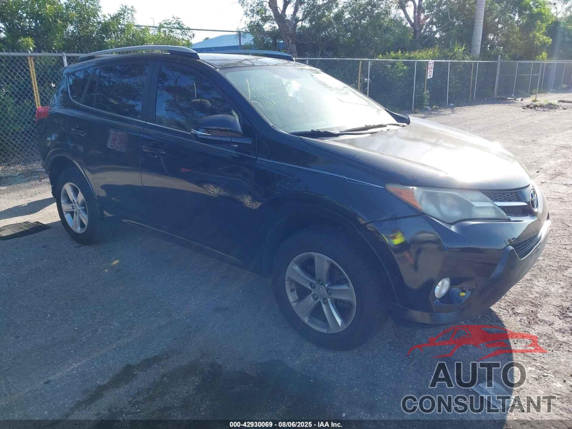 TOYOTA RAV4 2014 - 2T3WFREV5EW123698