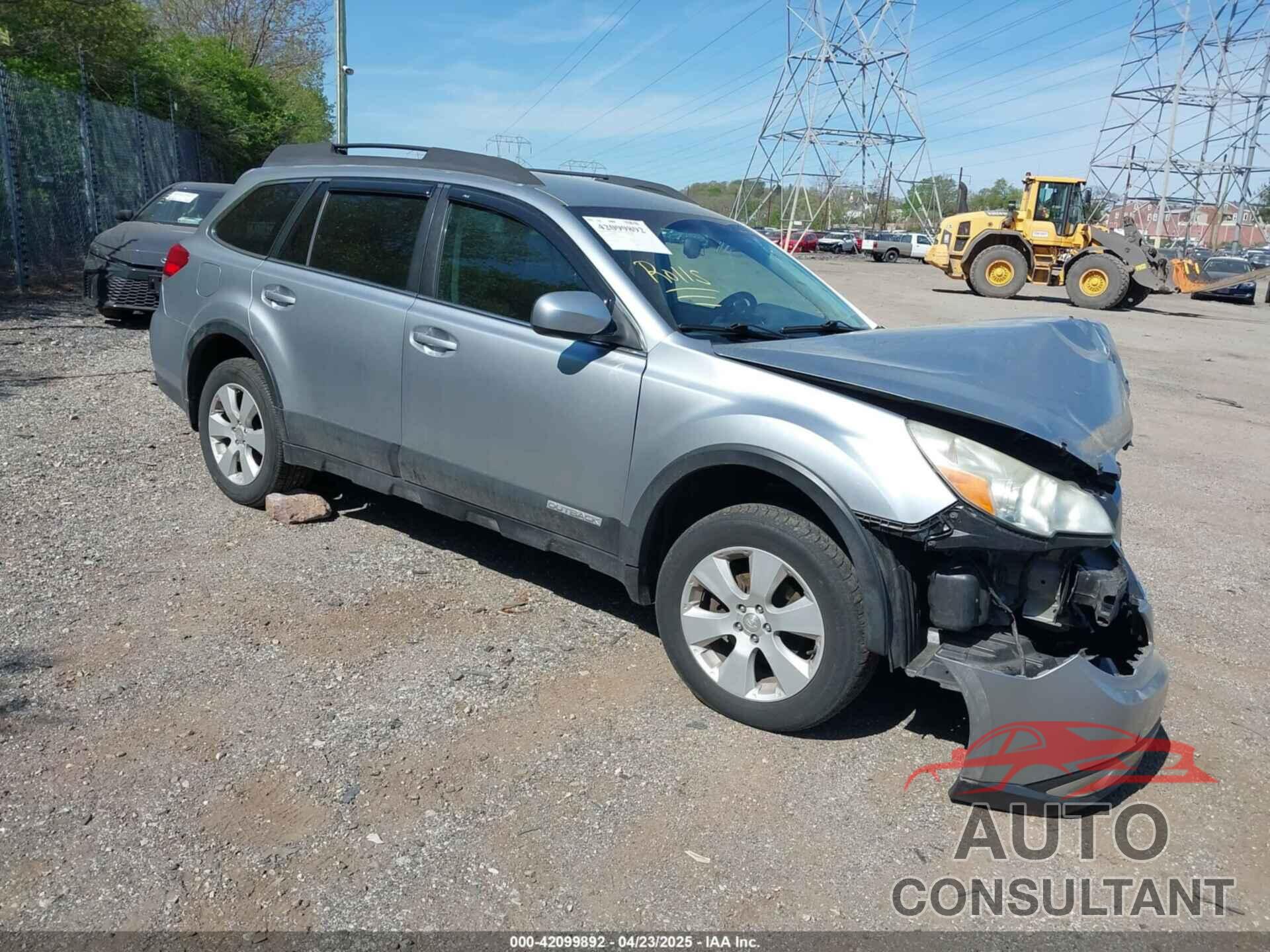 SUBARU OUTBACK 2012 - 4S4BRBCCXC3224925