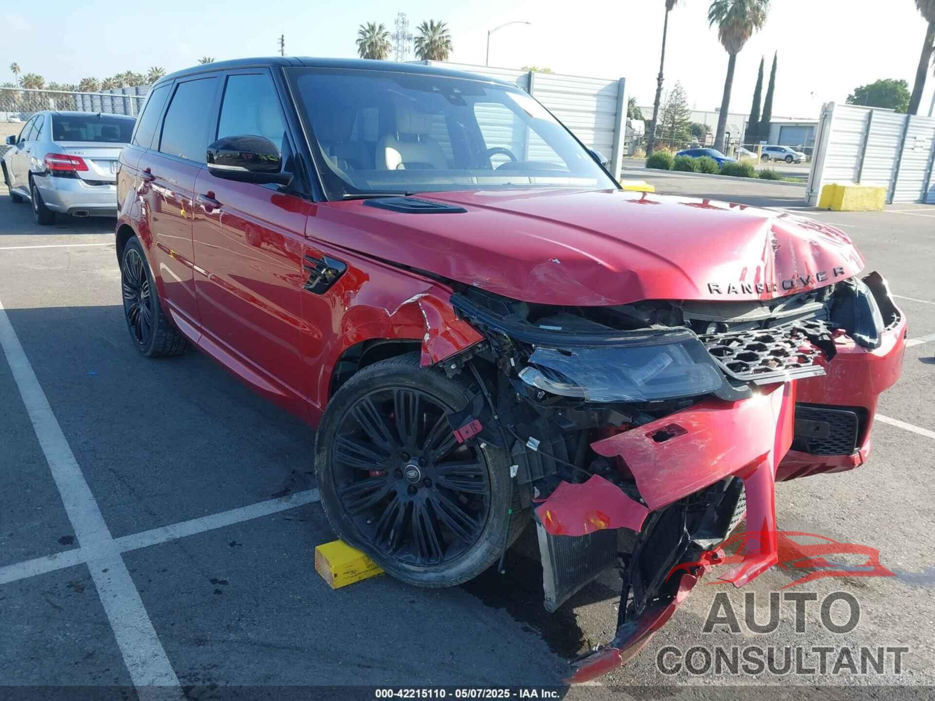 LAND ROVER RANGE ROVER SPORT 2018 - SALWV2SV9JA812661