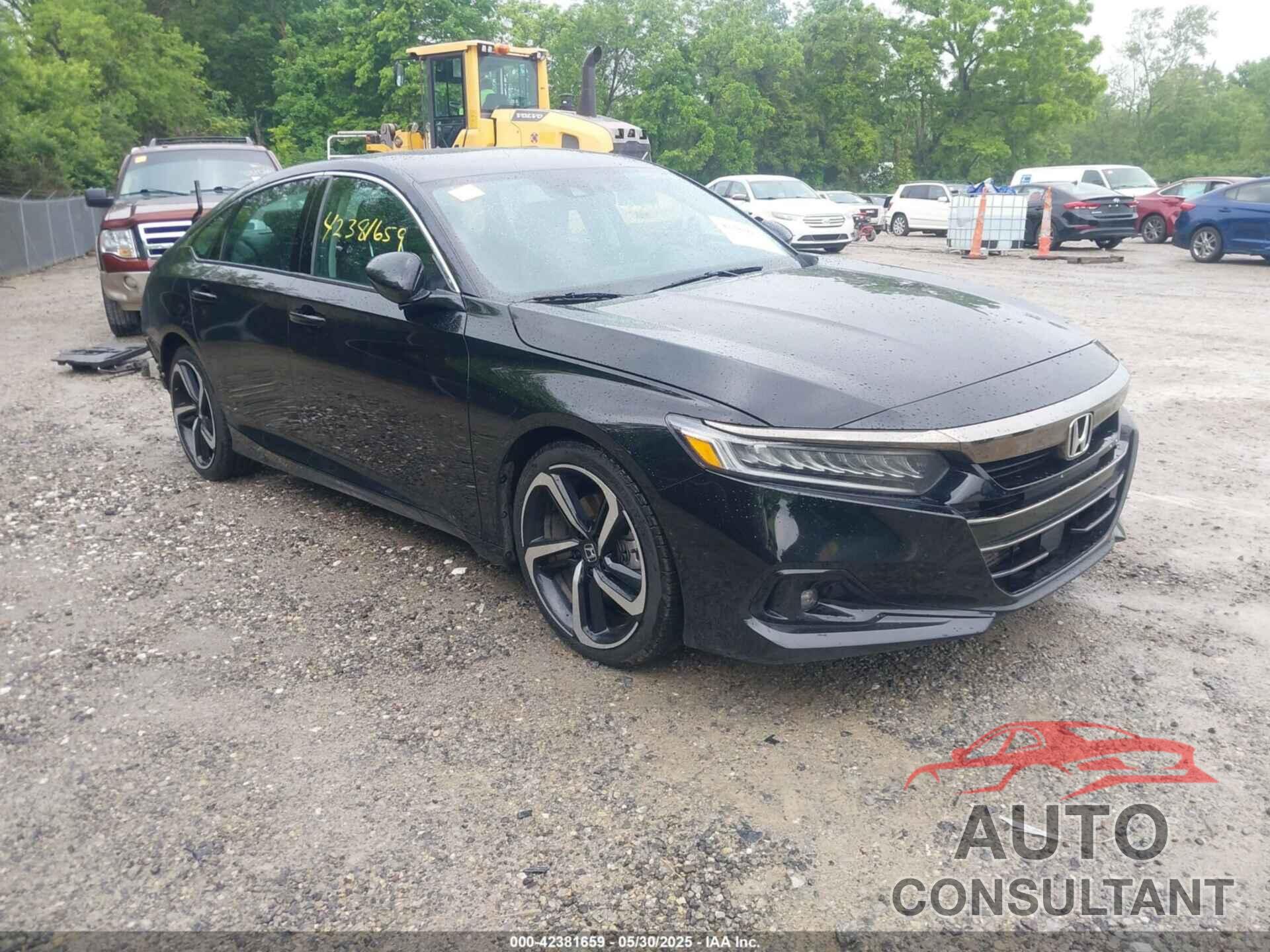 HONDA ACCORD 2021 - 1HGCV1F41MA024484