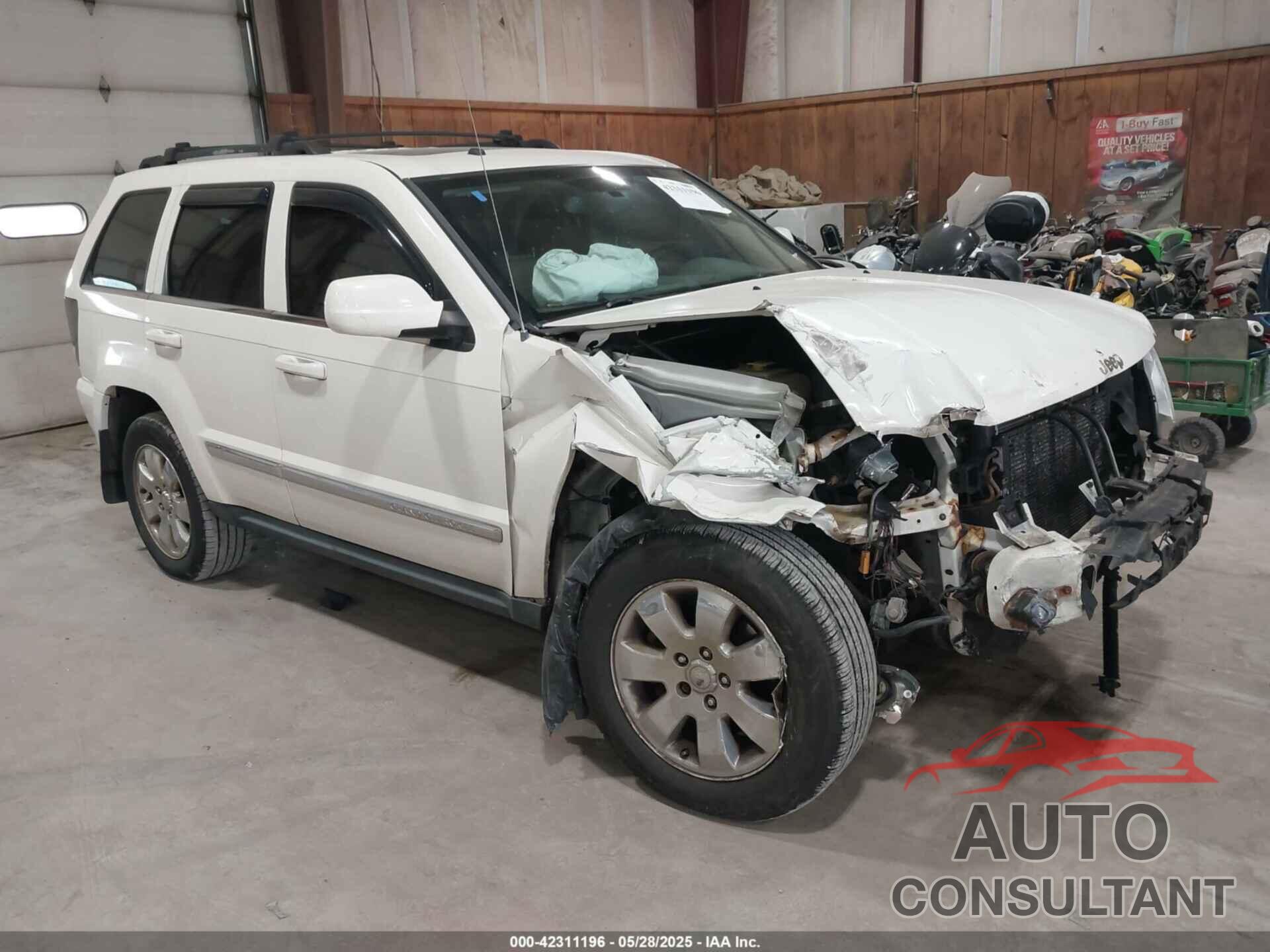 JEEP GRAND CHEROKEE 2009 - 1J8HR58P09C534384