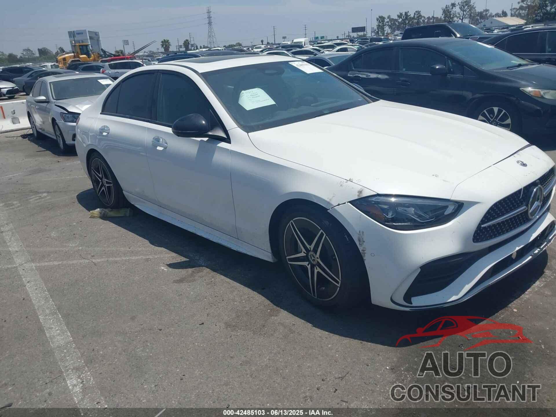 MERCEDES-BENZ C 300 2022 - W1KAF4GB5NR036745