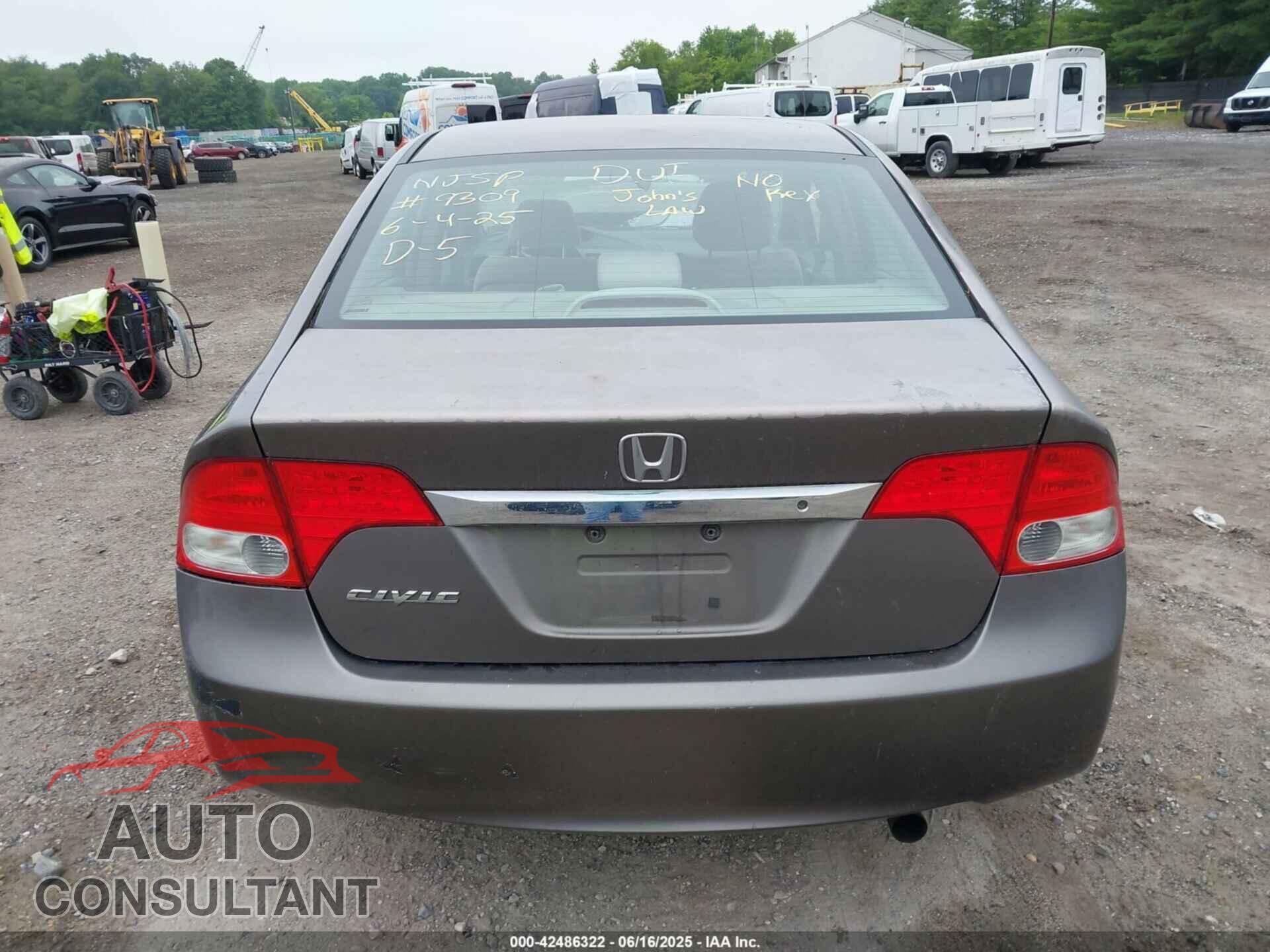 HONDA CIVIC 2010 - 2HGFA1F55AH501920