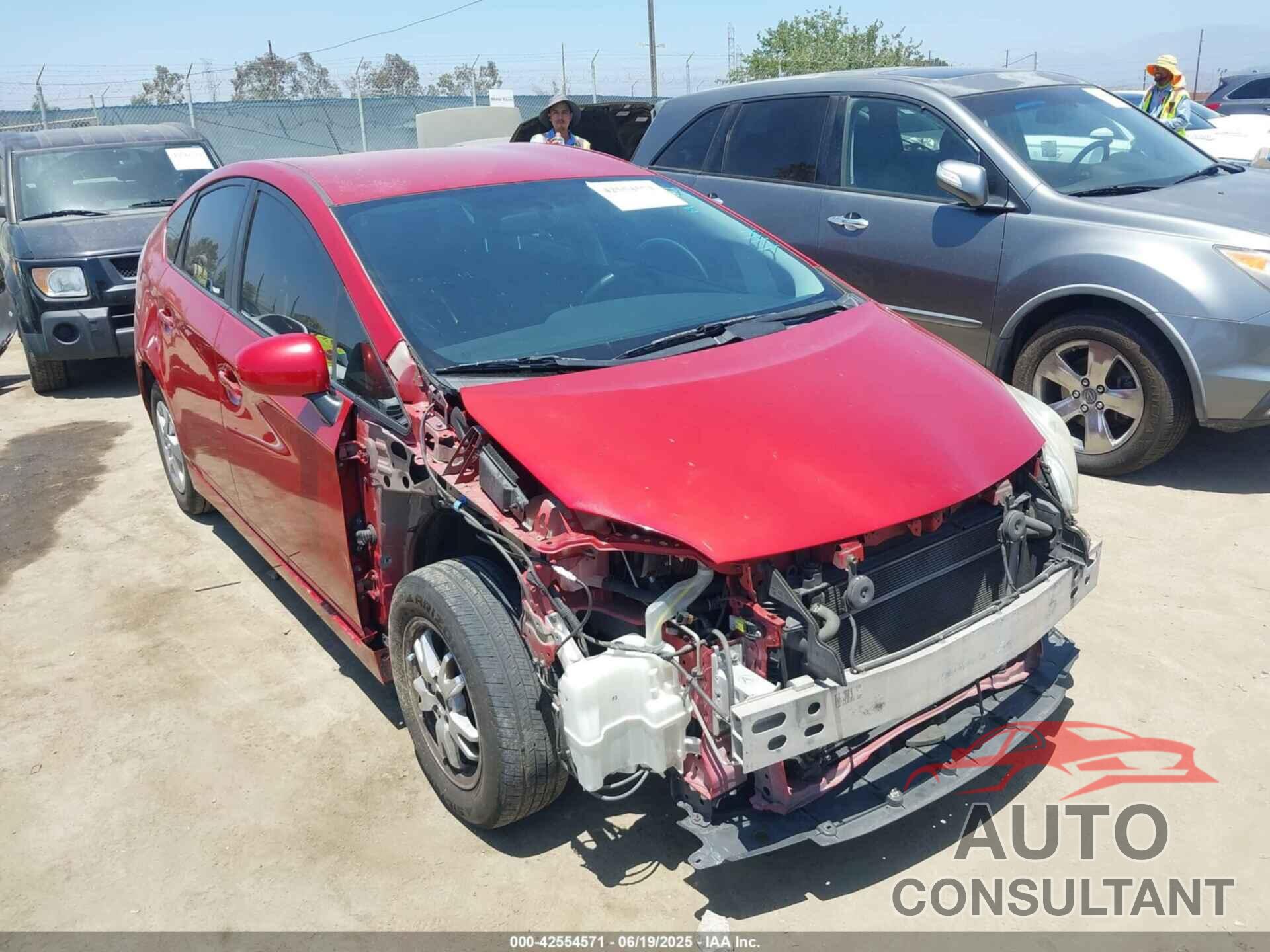 TOYOTA PRIUS 2010 - JTDKN3DU2A0119422