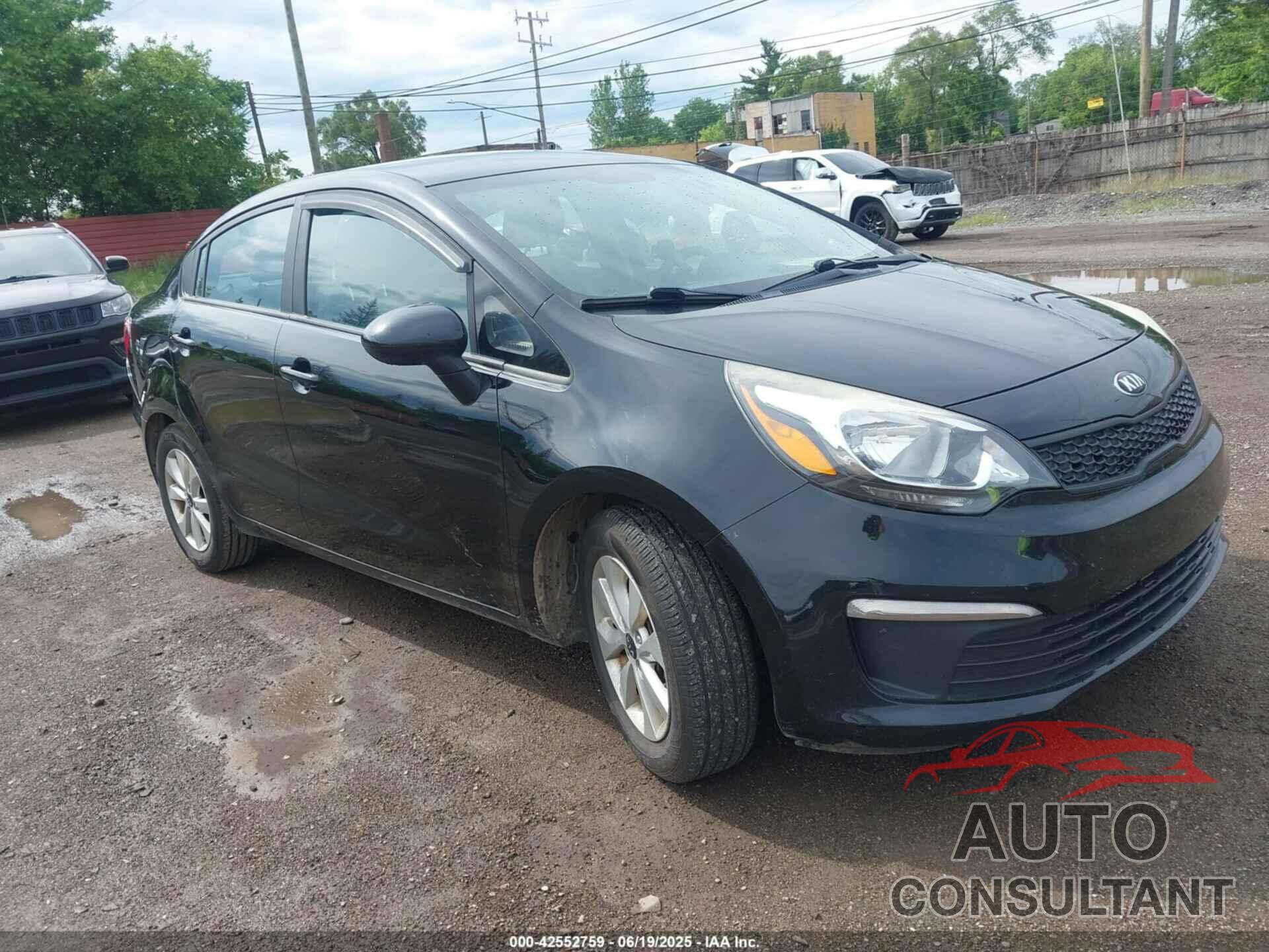 KIA RIO 2017 - KNADM4A37H6063544