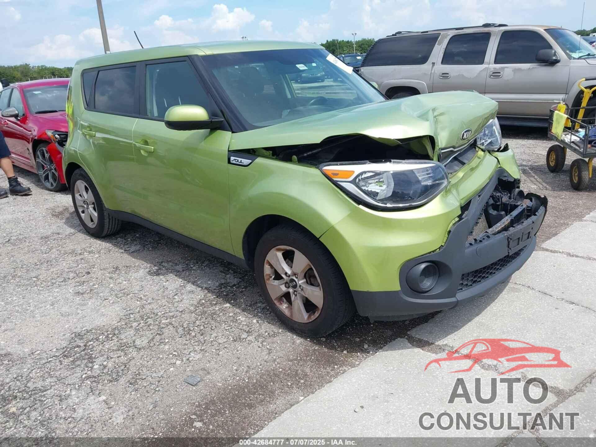 KIA SOUL 2017 - KNDJN2A26H7881078