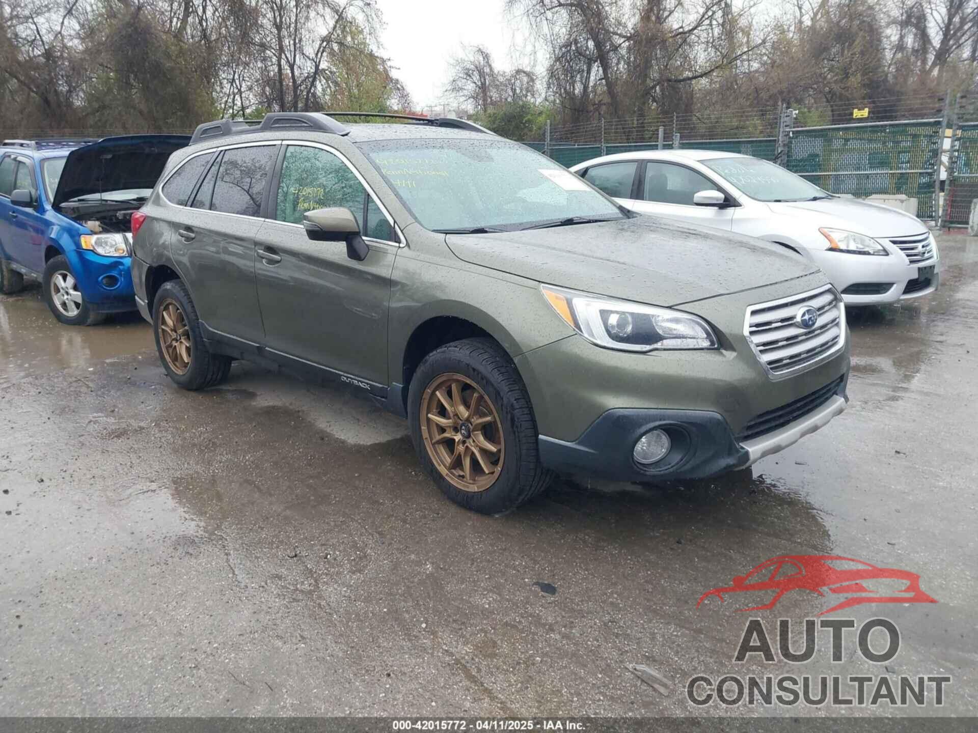 SUBARU OUTBACK 2017 - 4S4BSENC1H3376215