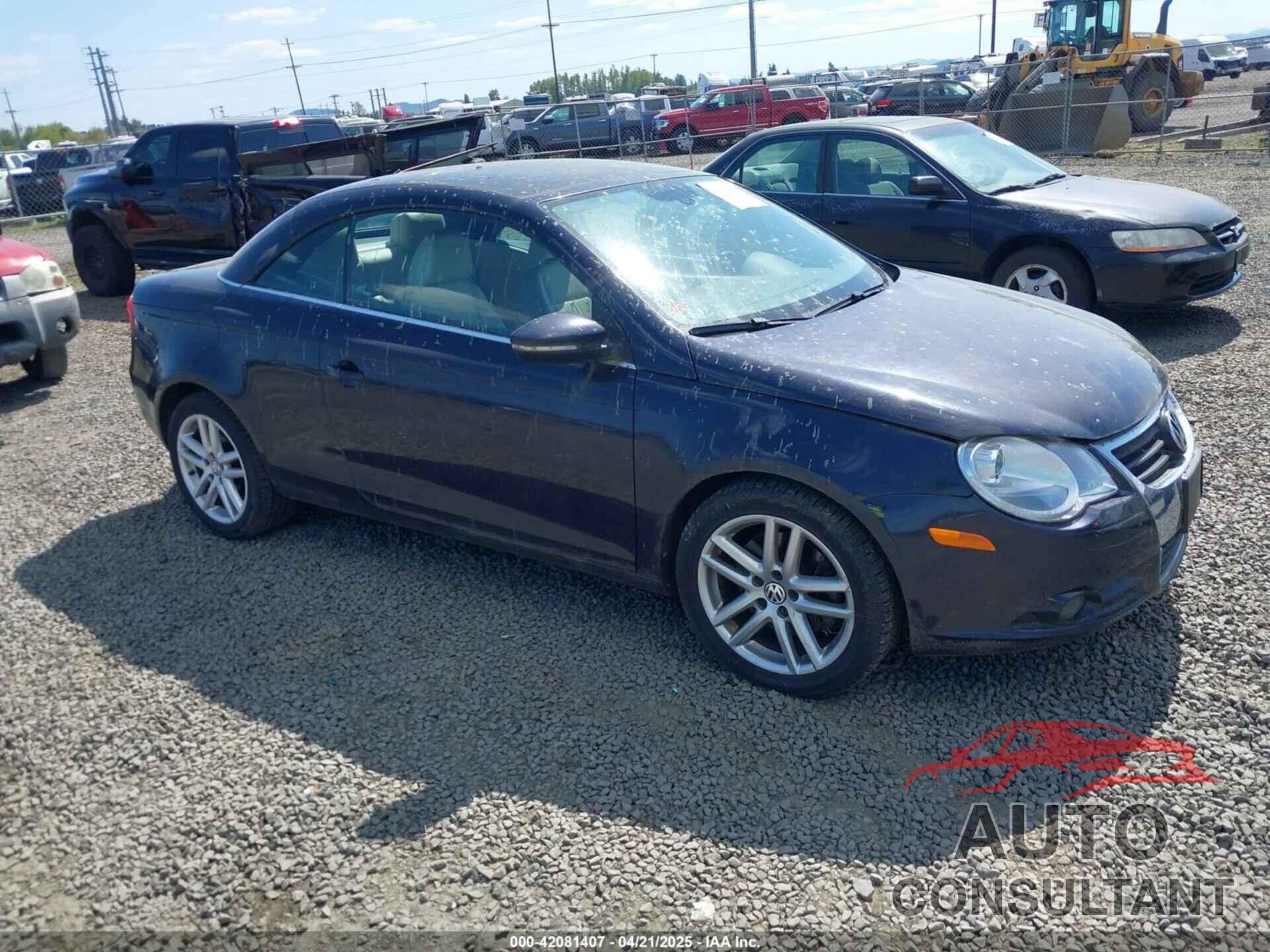 VOLKSWAGEN EOS 2009 - WVWFA71F99V016393