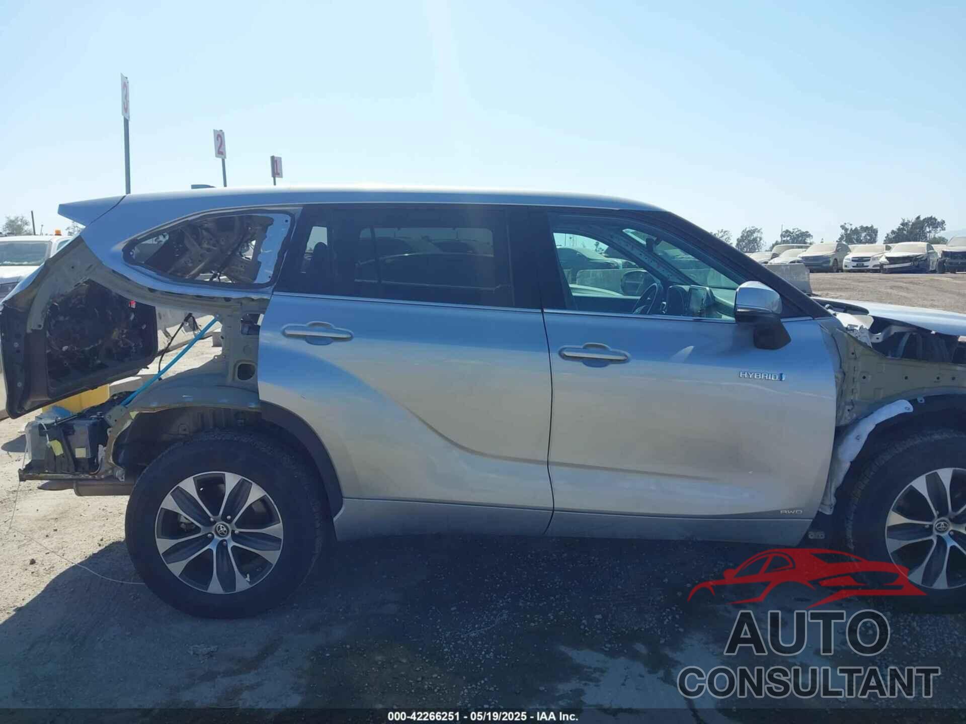 TOYOTA HIGHLANDER 2021 - 5TDHBRCH0MS517918