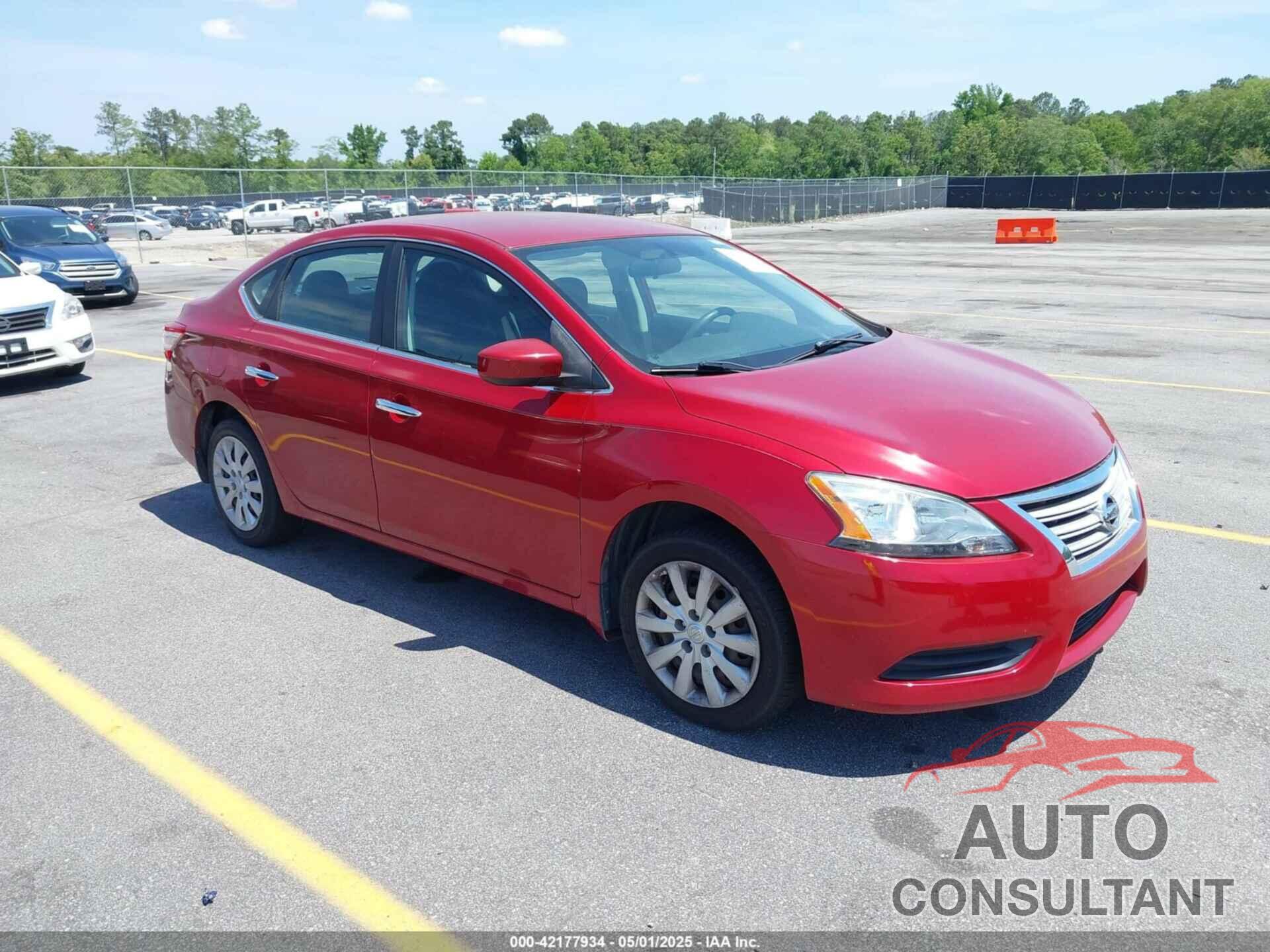 NISSAN SENTRA 2013 - 3N1AB7AP6DL757922