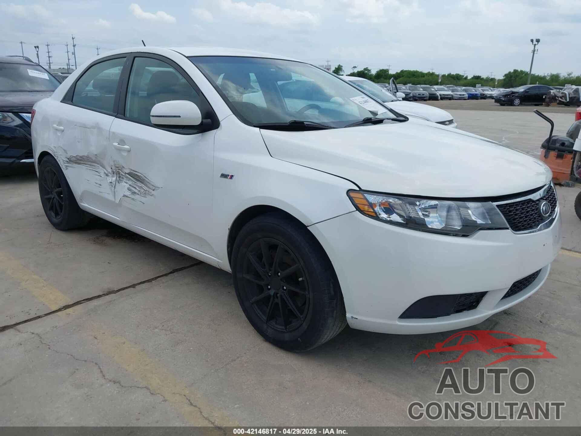 KIA FORTE 2012 - KNAFU4A20C5614752