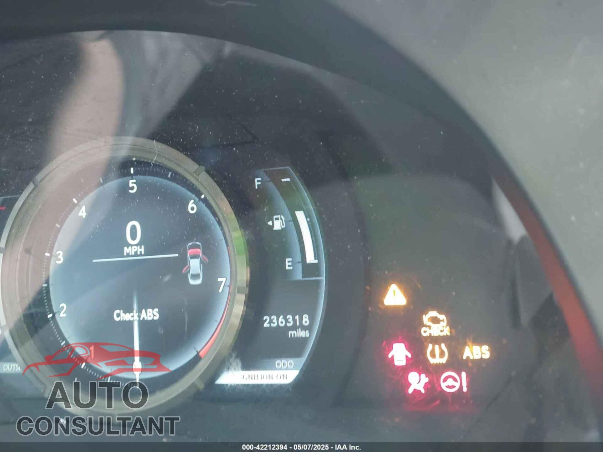 LEXUS IS 250 2014 - JTHBF1D2XE5035596