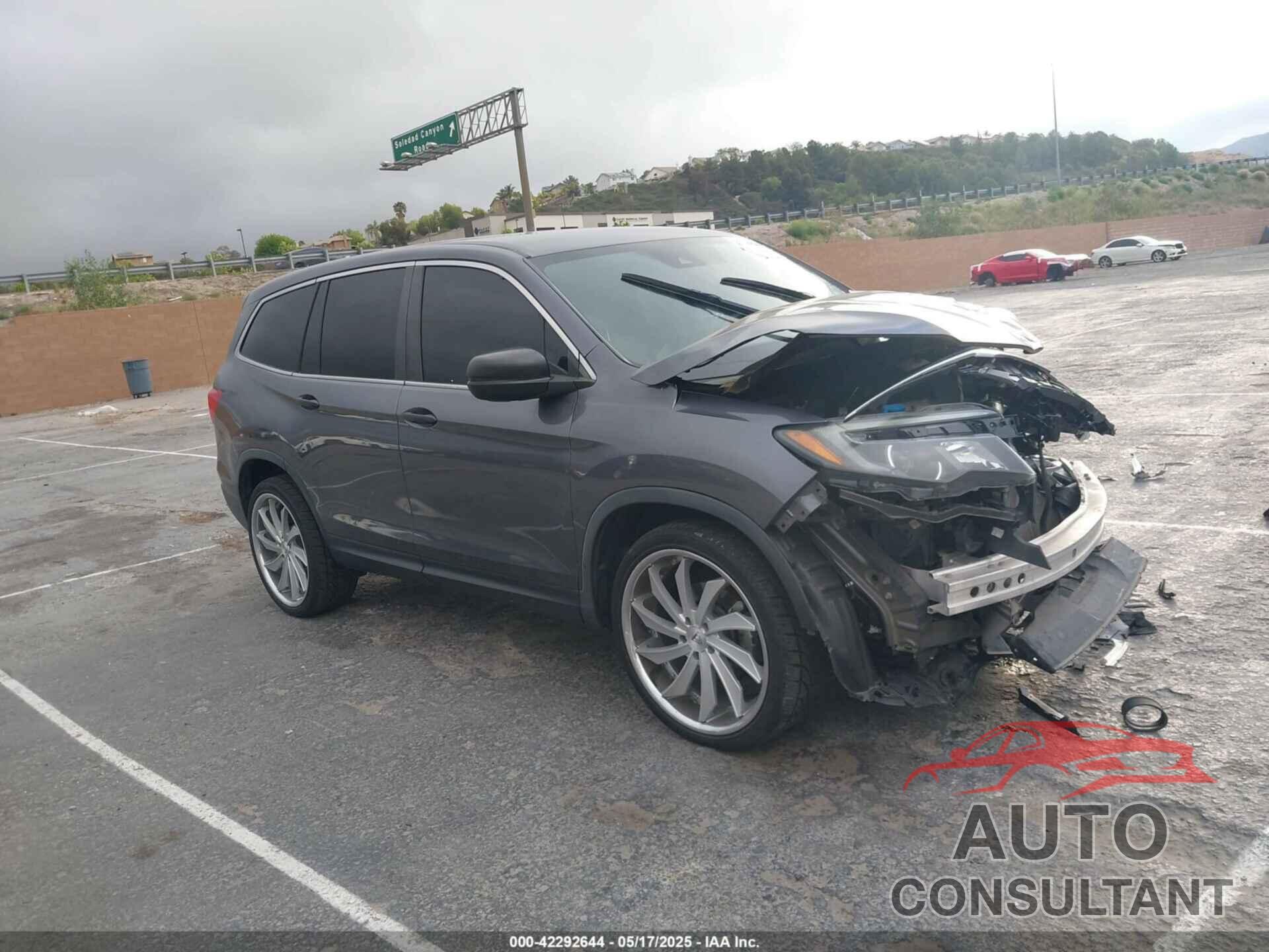 HONDA PILOT 2019 - 5FNYF5H16KB042673