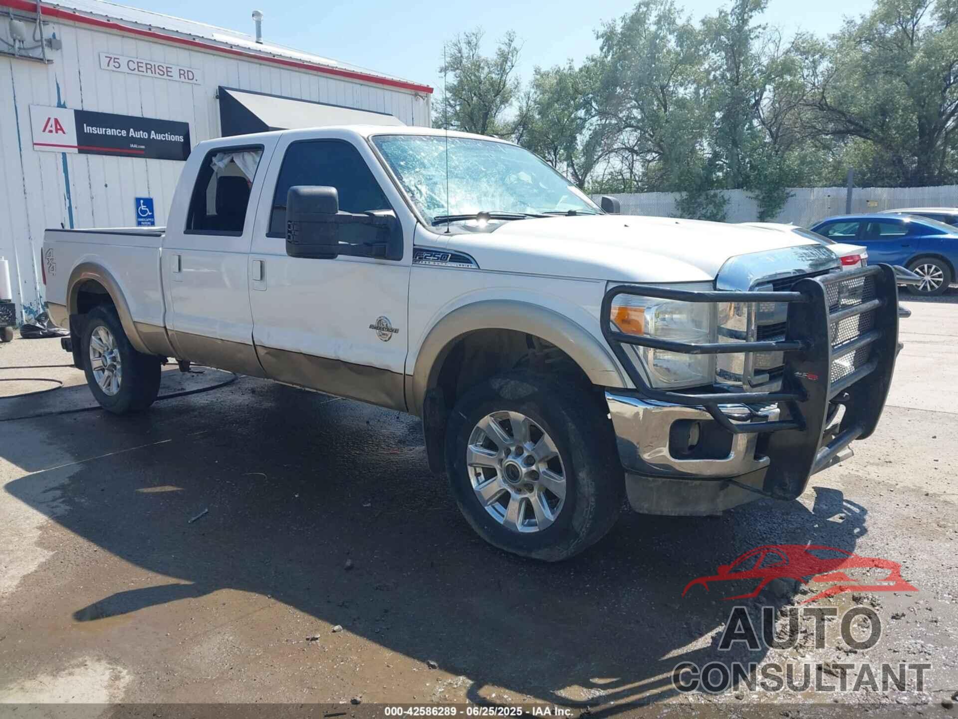 FORD F-250 2012 - 1FT7W2BT1CEC10050
