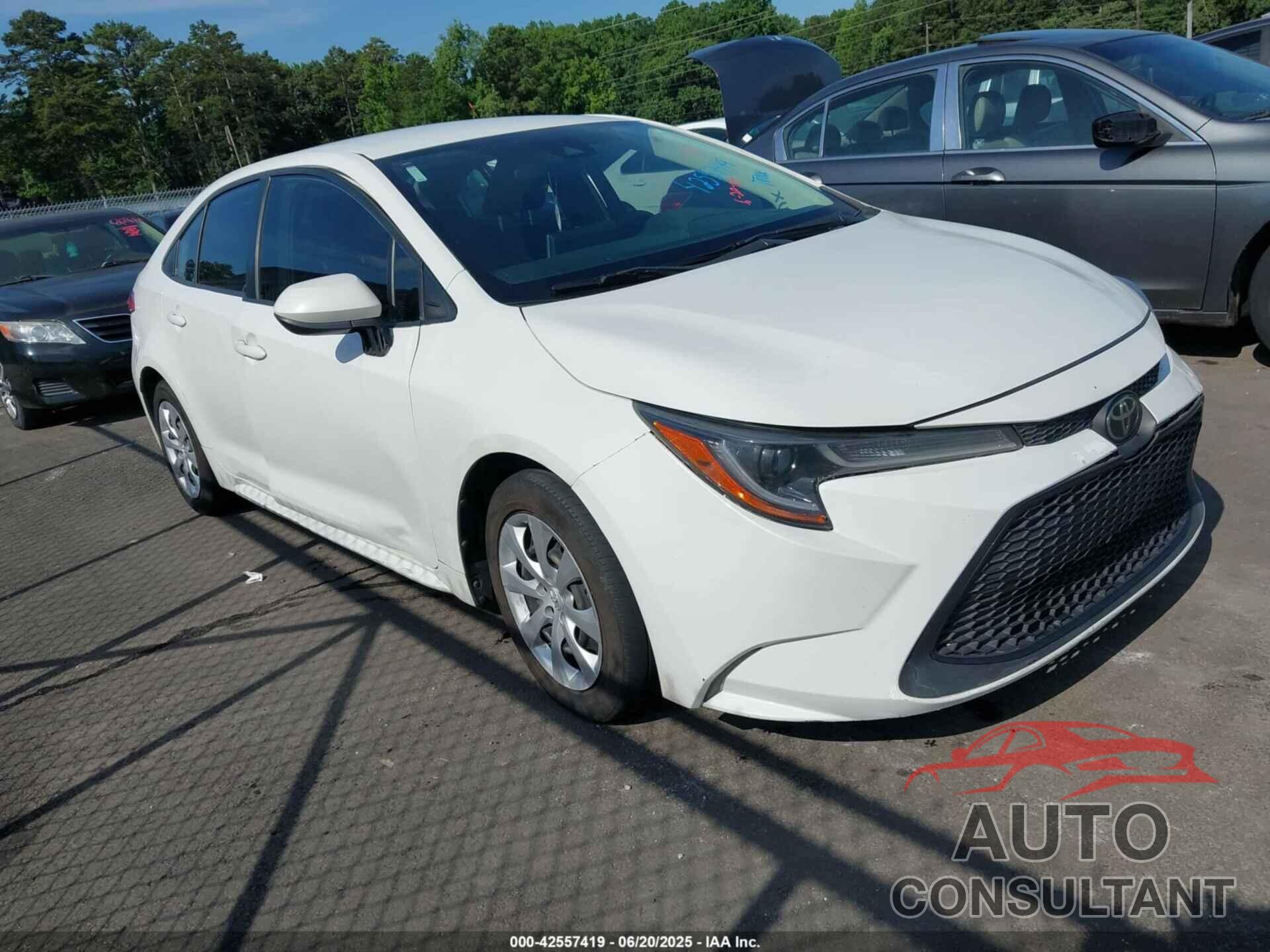 TOYOTA COROLLA 2020 - JTDEPRAE1LJ074865