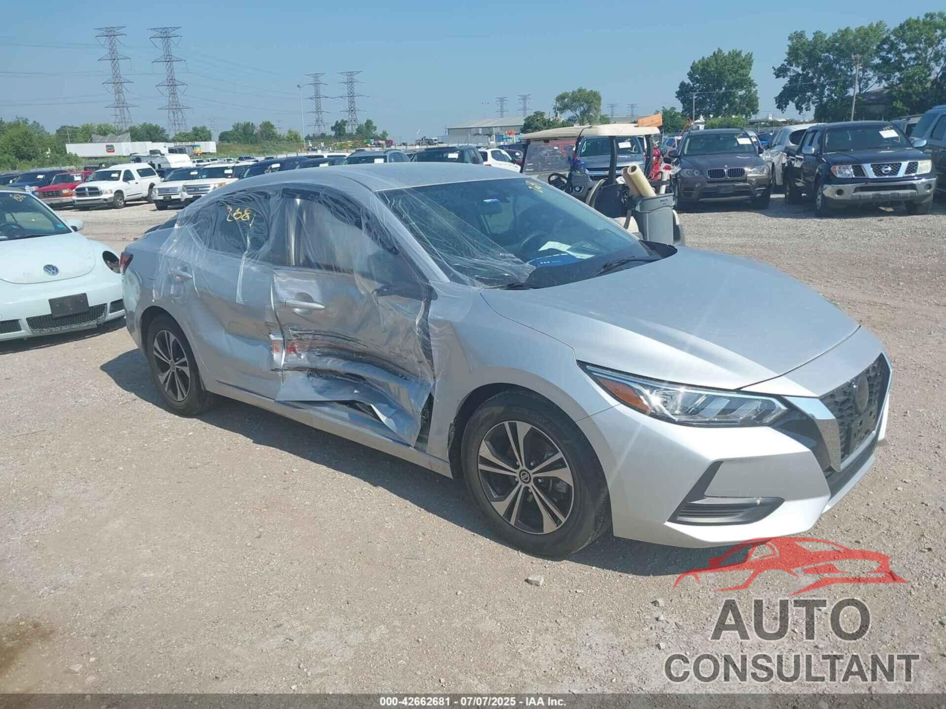 NISSAN SENTRA 2022 - 3N1AB8CV3NY316139