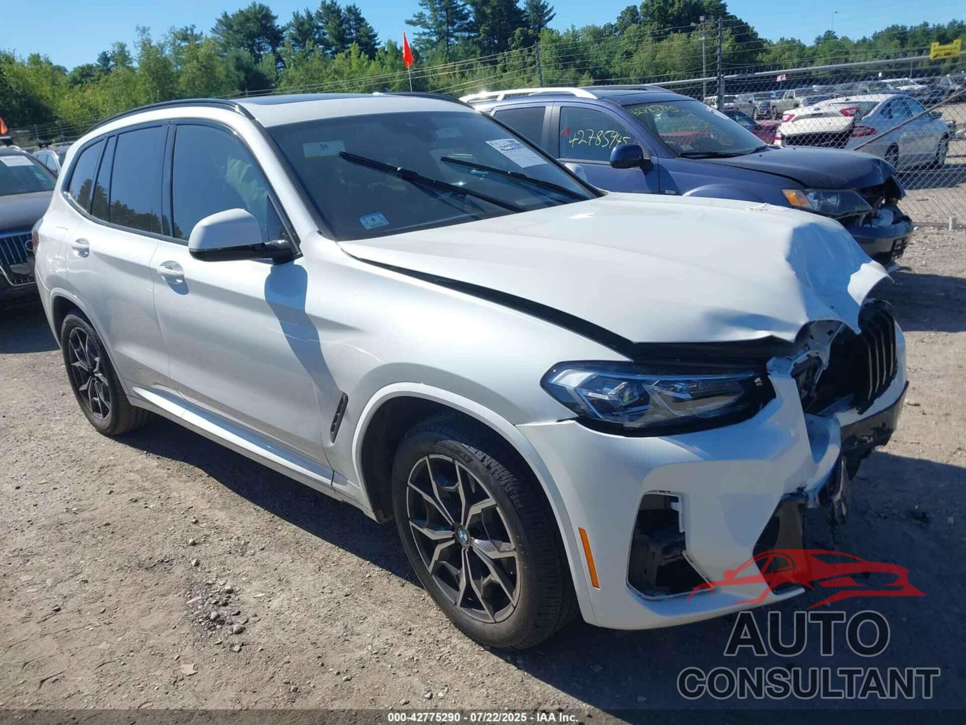 BMW X3 2022 - 5UX53DP01N9M07093