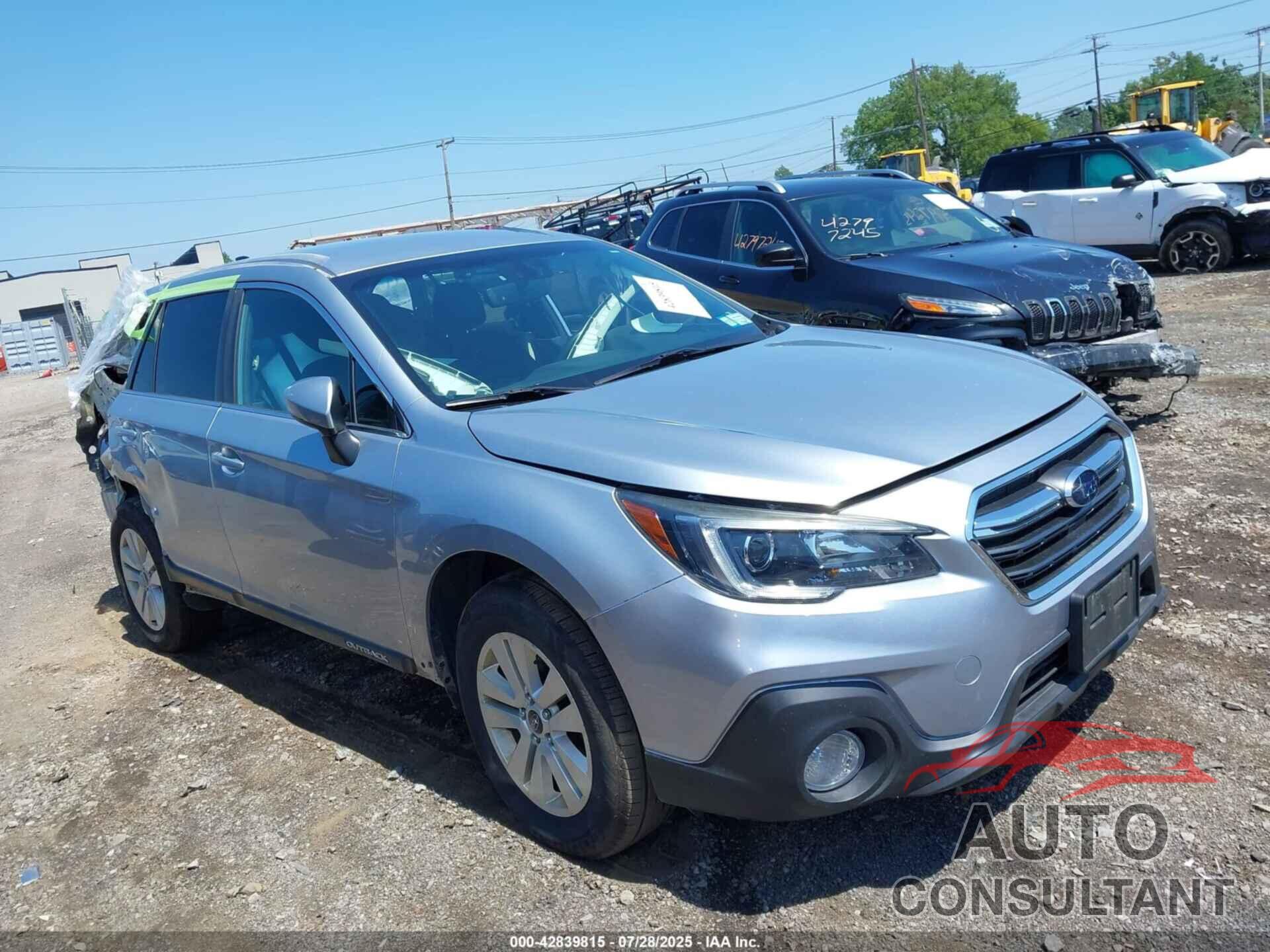 SUBARU OUTBACK 2019 - 4S4BSAFC0K3345861