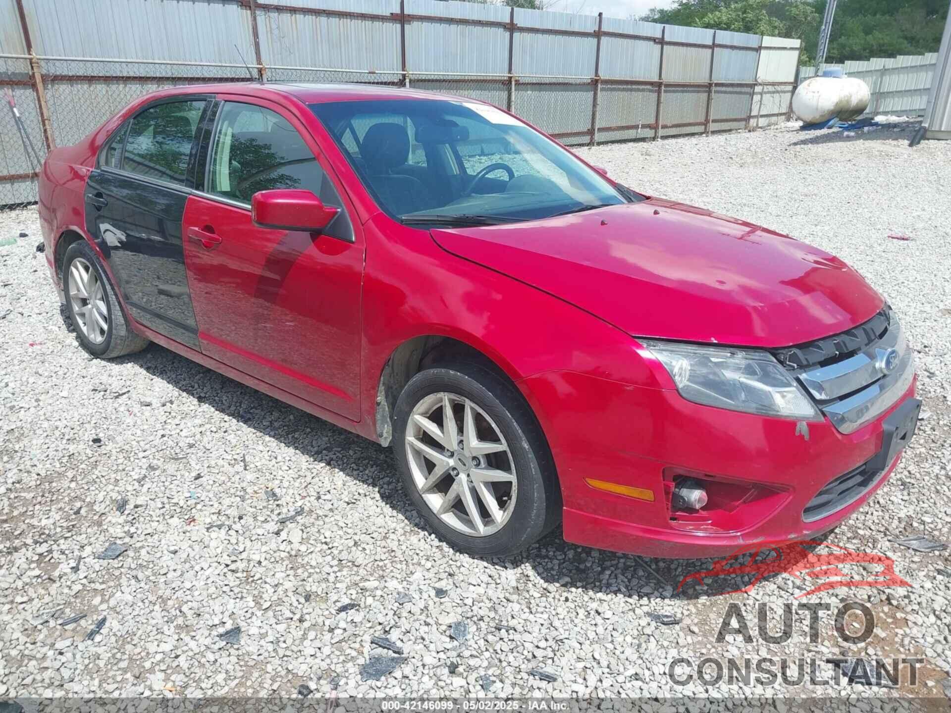 FORD FUSION 2012 - 3FAHP0JG3CR434949