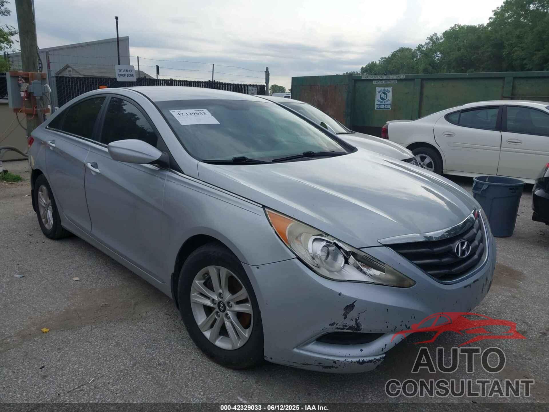 HYUNDAI SONATA 2012 - 5NPEB4AC2CH424657