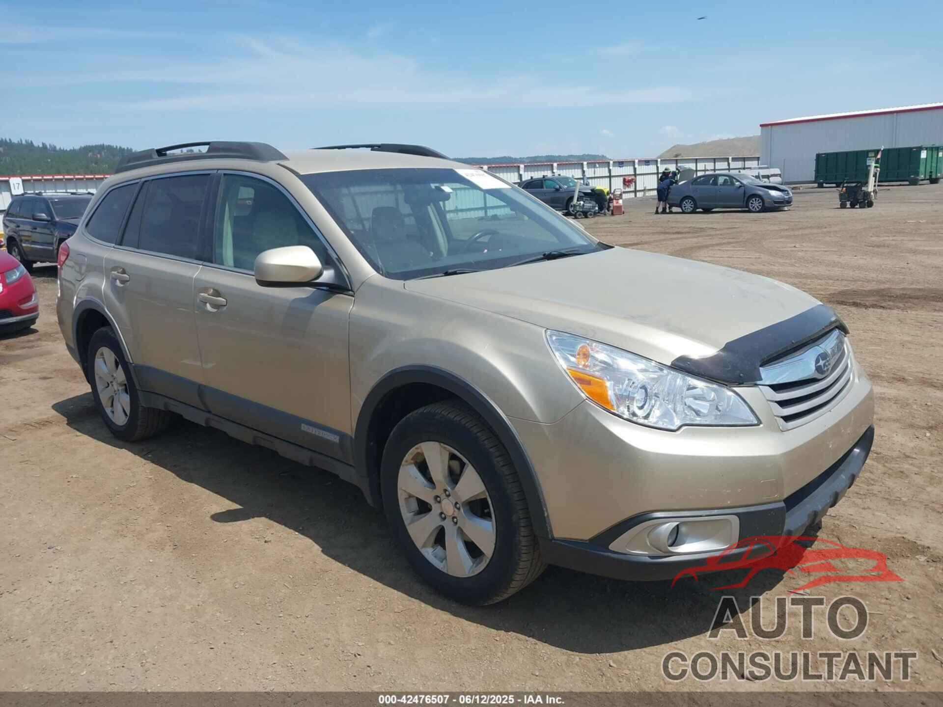 SUBARU OUTBACK 2010 - 4S4BRBDC2A3327607