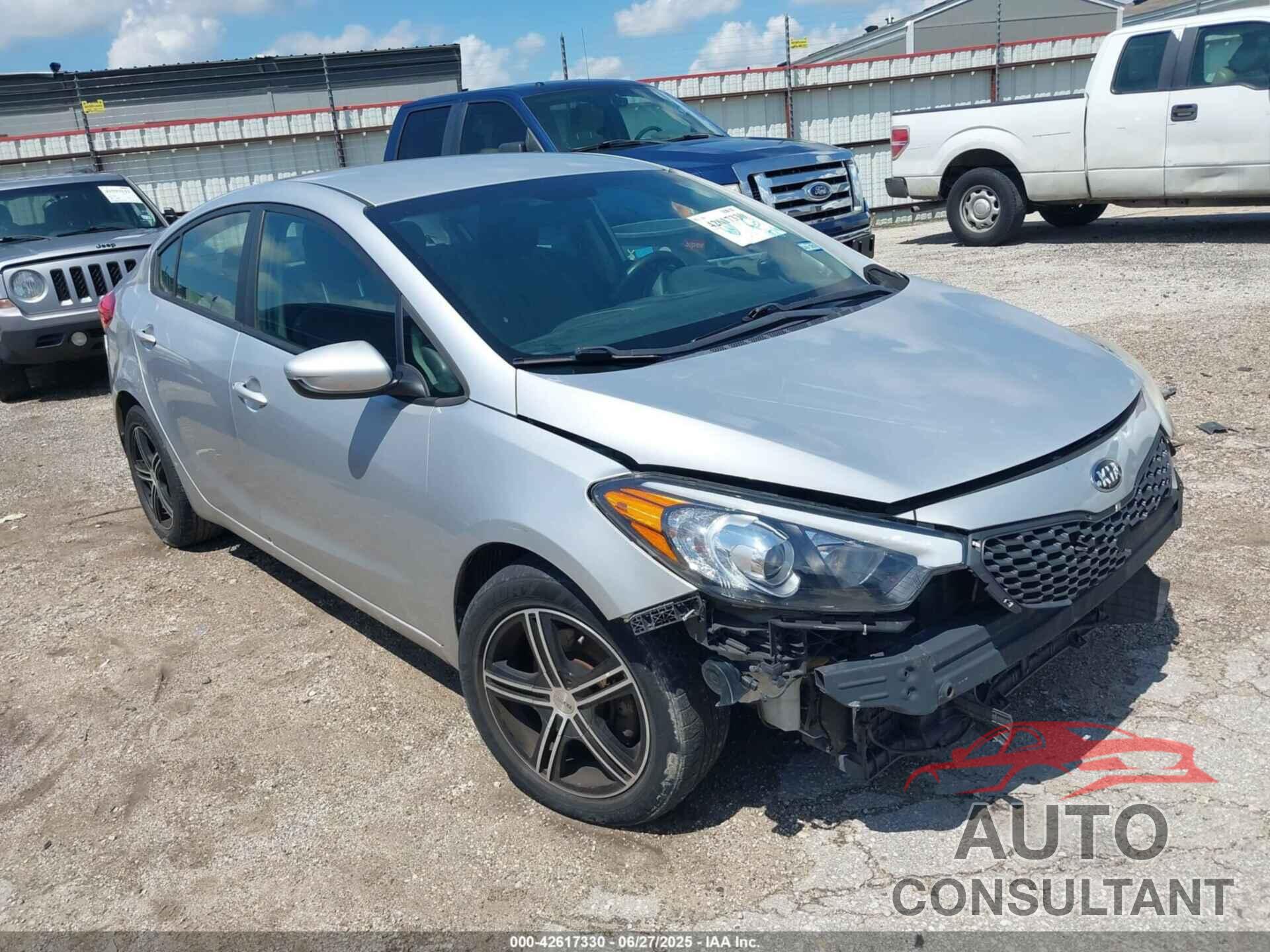 KIA FORTE 2015 - KNAFK4A69F5358494