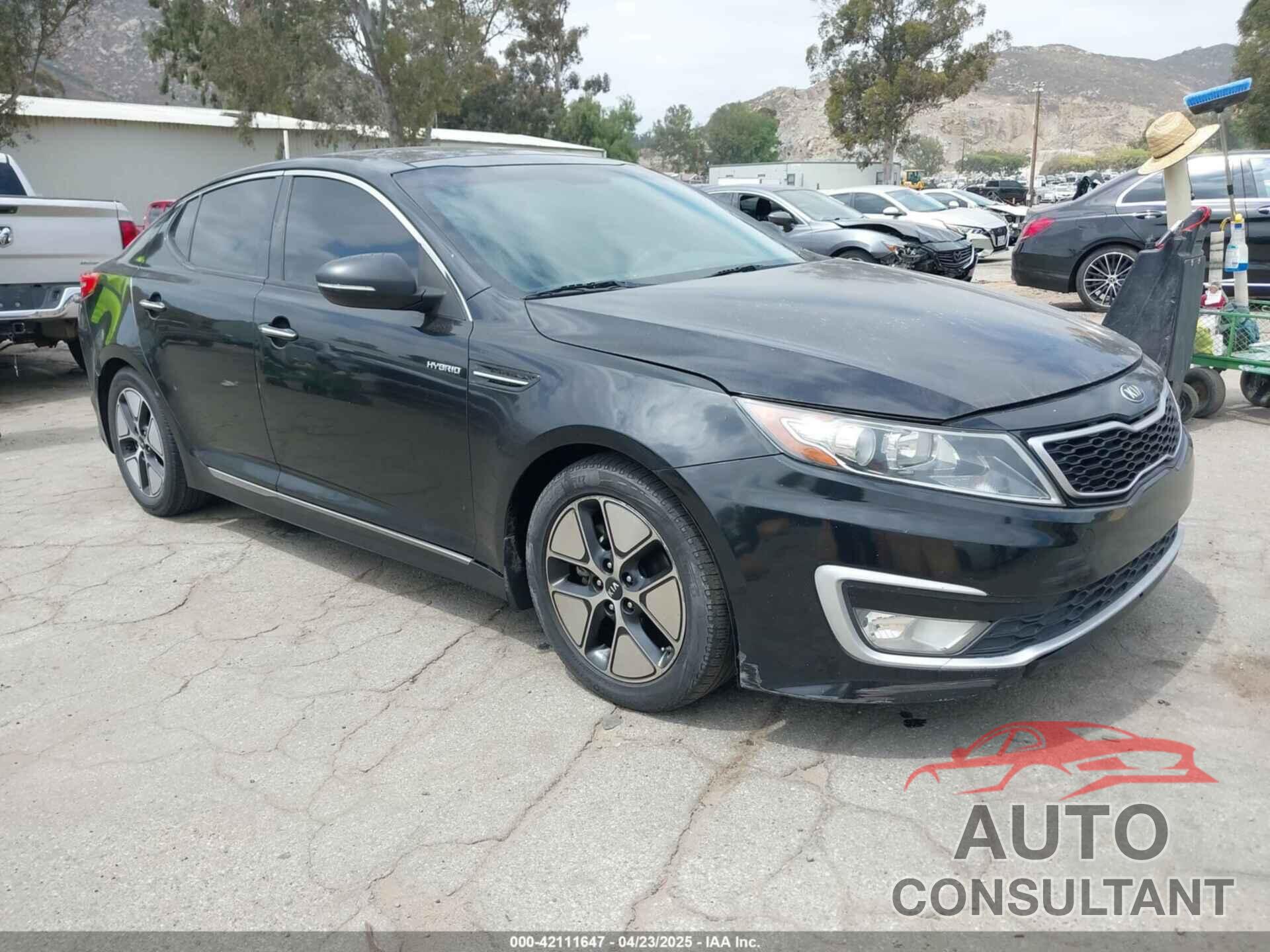KIA OPTIMA HYBRID 2013 - KNAGM4AD3D5057701