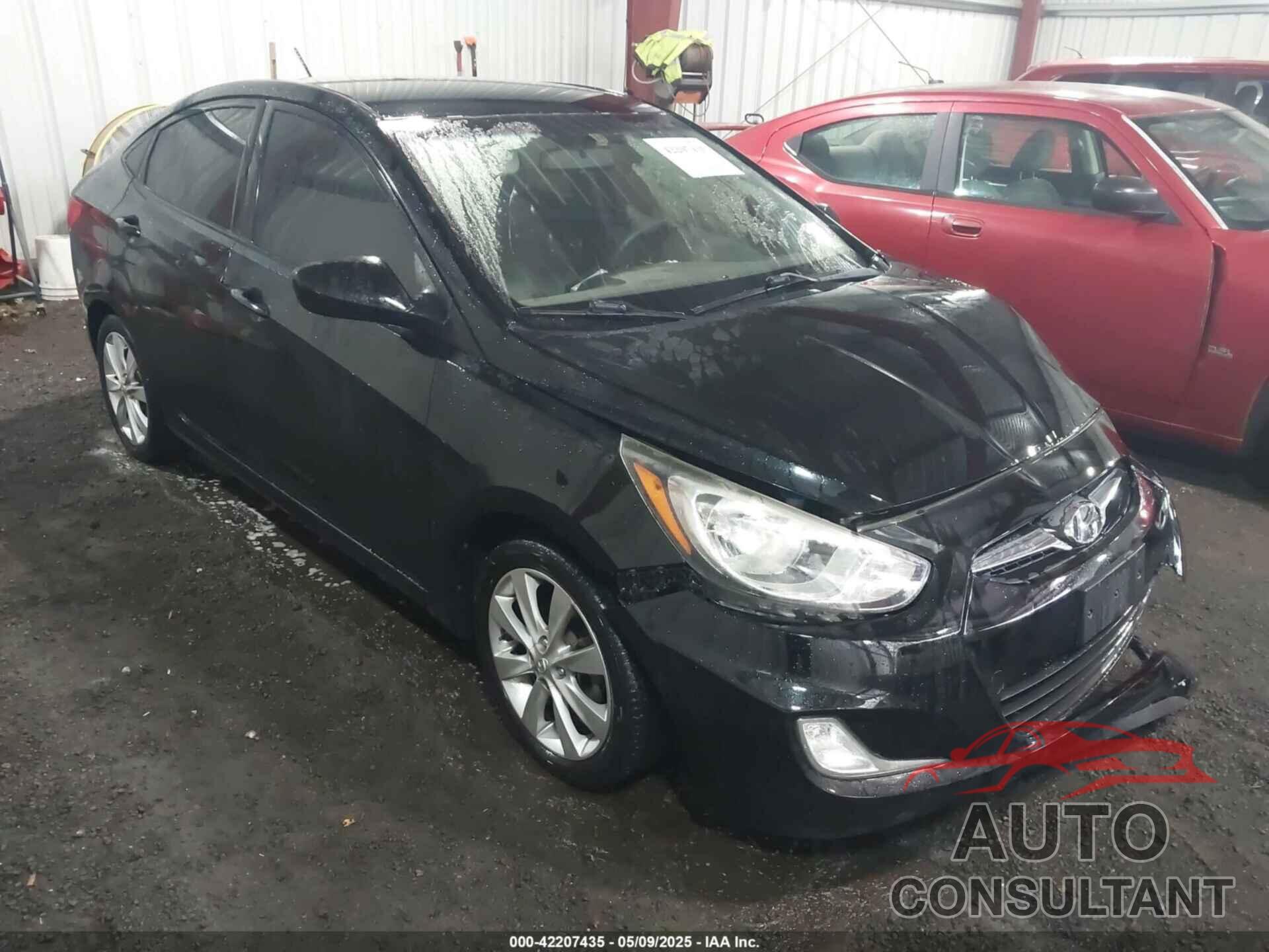 HYUNDAI ACCENT 2012 - KMHCU4AEXCU059553