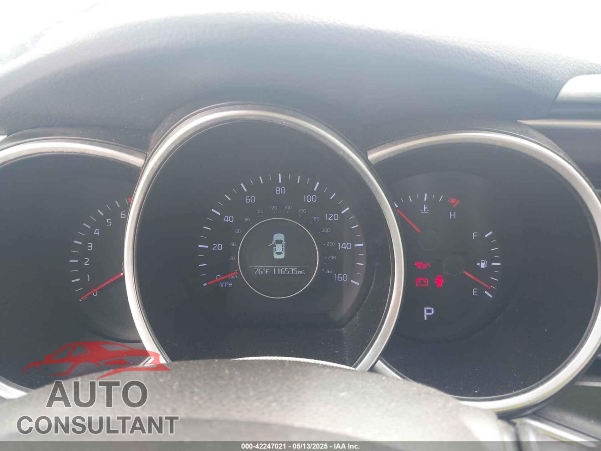 KIA OPTIMA 2015 - KNAGM4A74F5575202