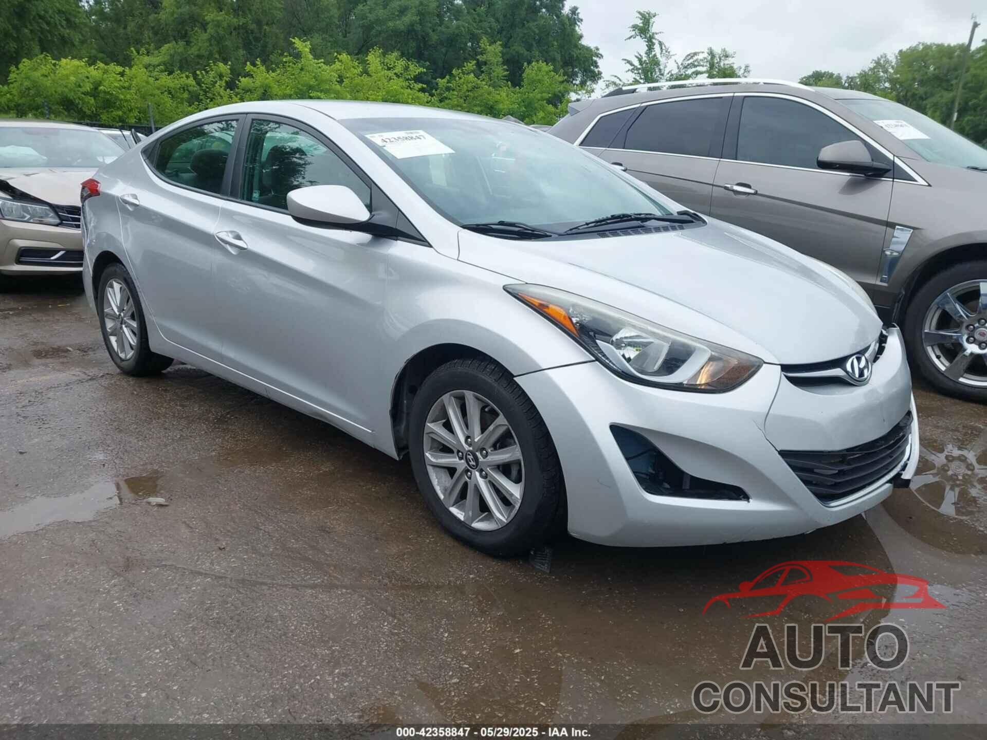 HYUNDAI ELANTRA 2016 - 5NPDH4AE3GH684633