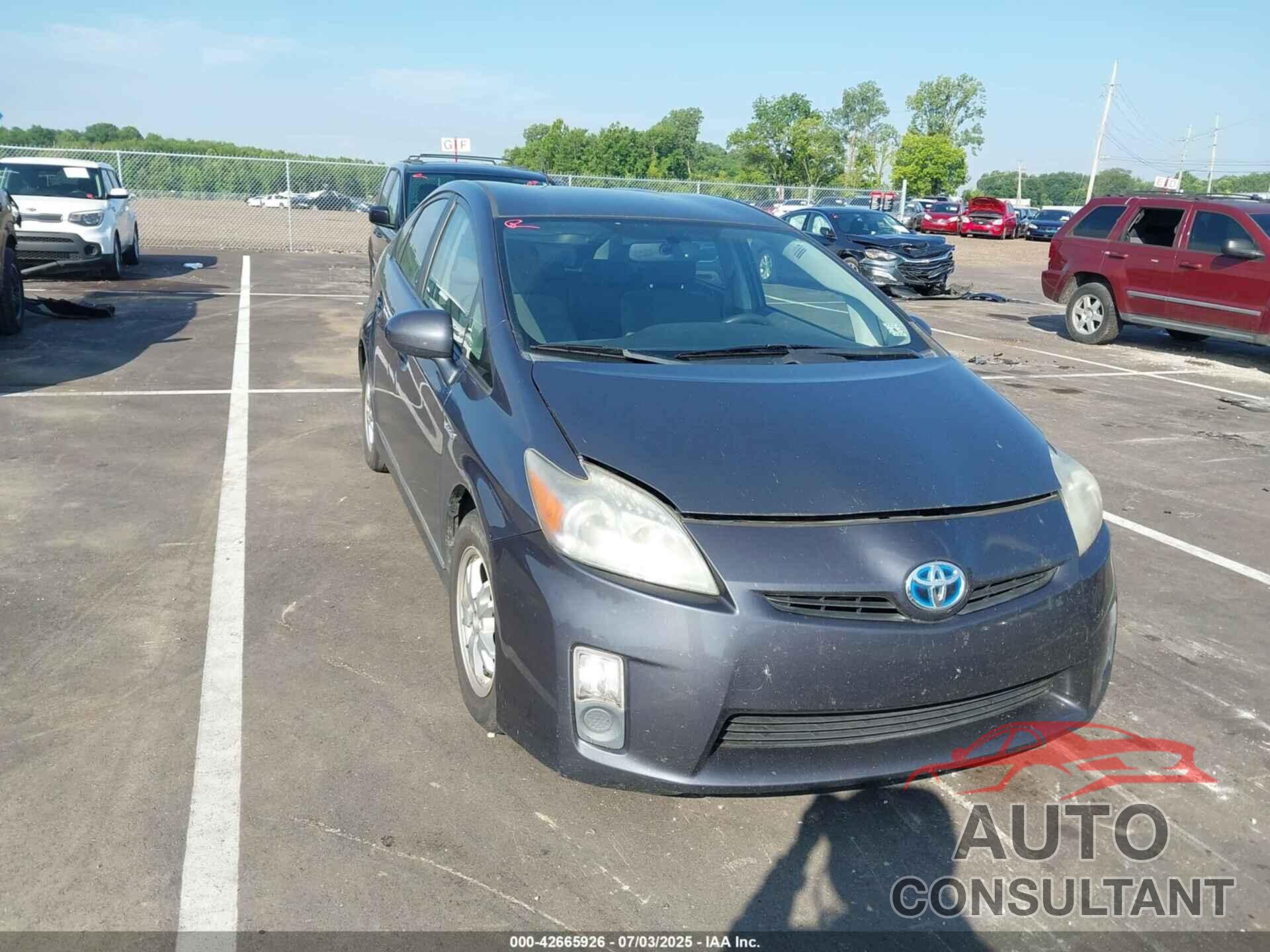 TOYOTA PRIUS 2010 - JTDKN3DU8A0213840
