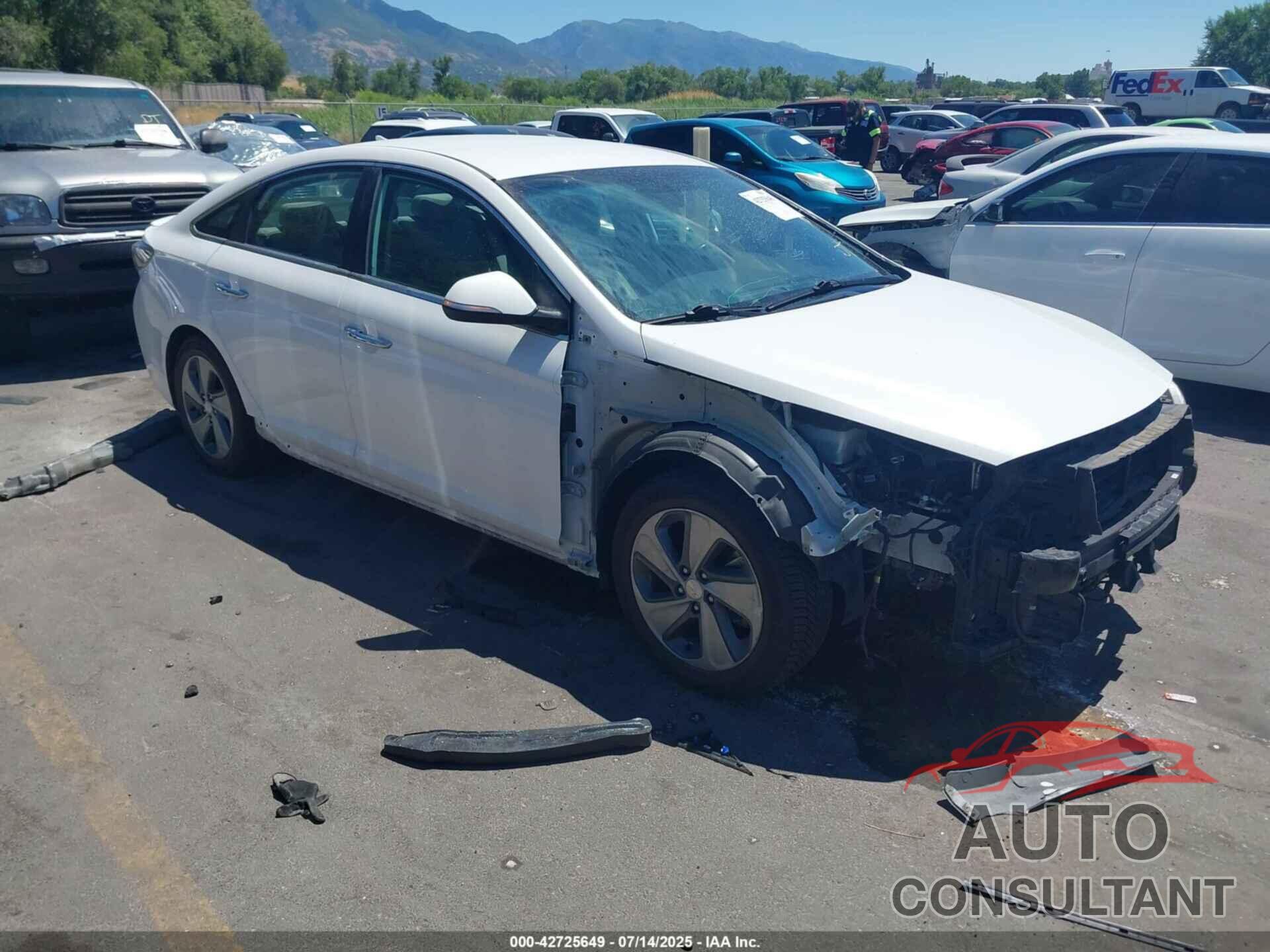 HYUNDAI SONATA HYBRID 2016 - KMHE34L14GA031888
