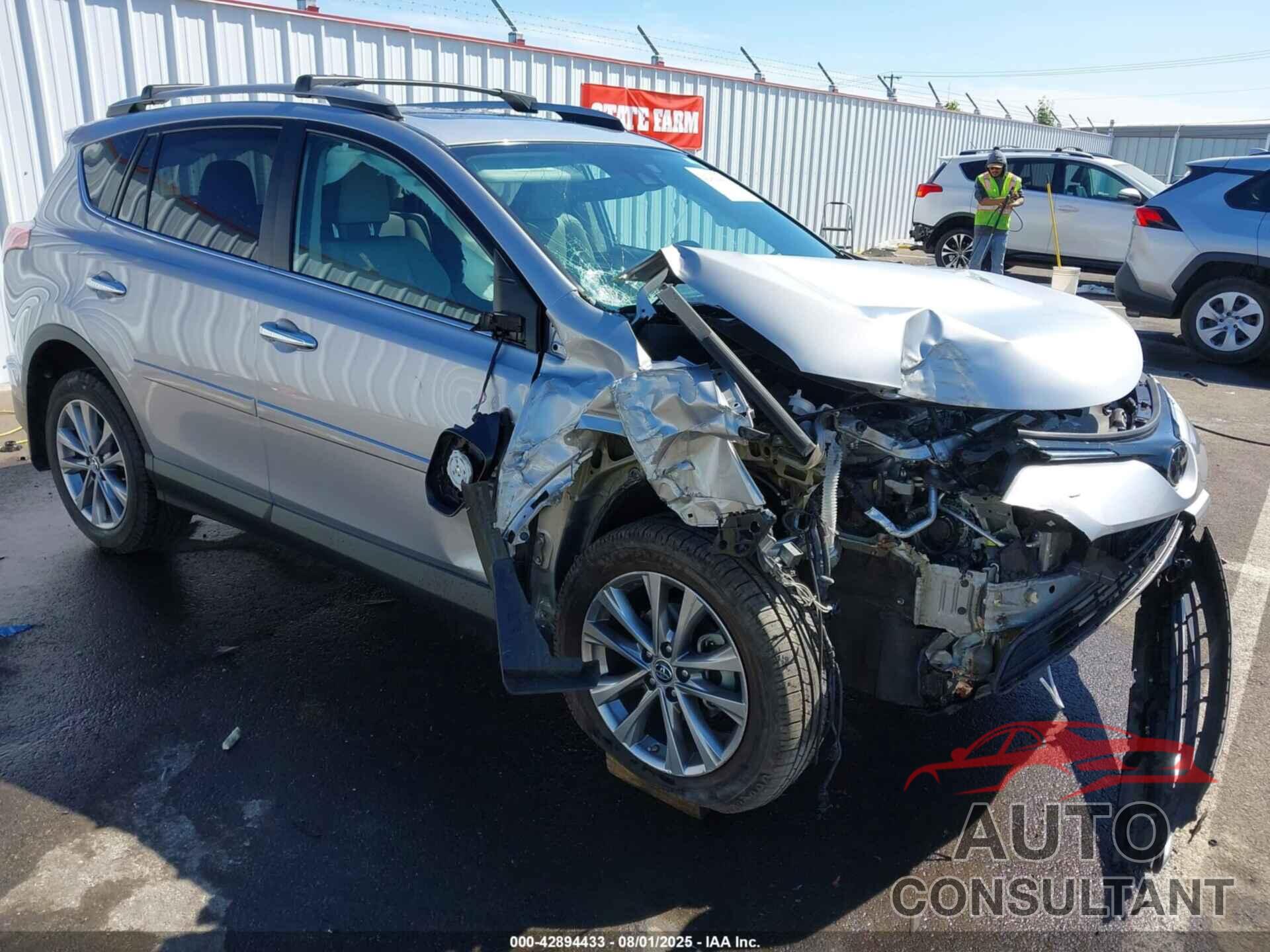 TOYOTA RAV4 2017 - 2T3DFREV7HW663226