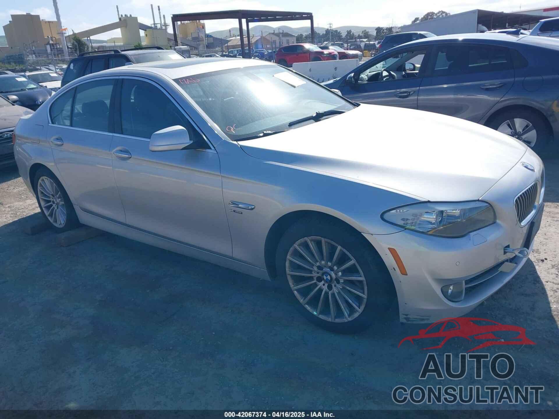 BMW 535I 2012 - WBAFU7C50CDU60588