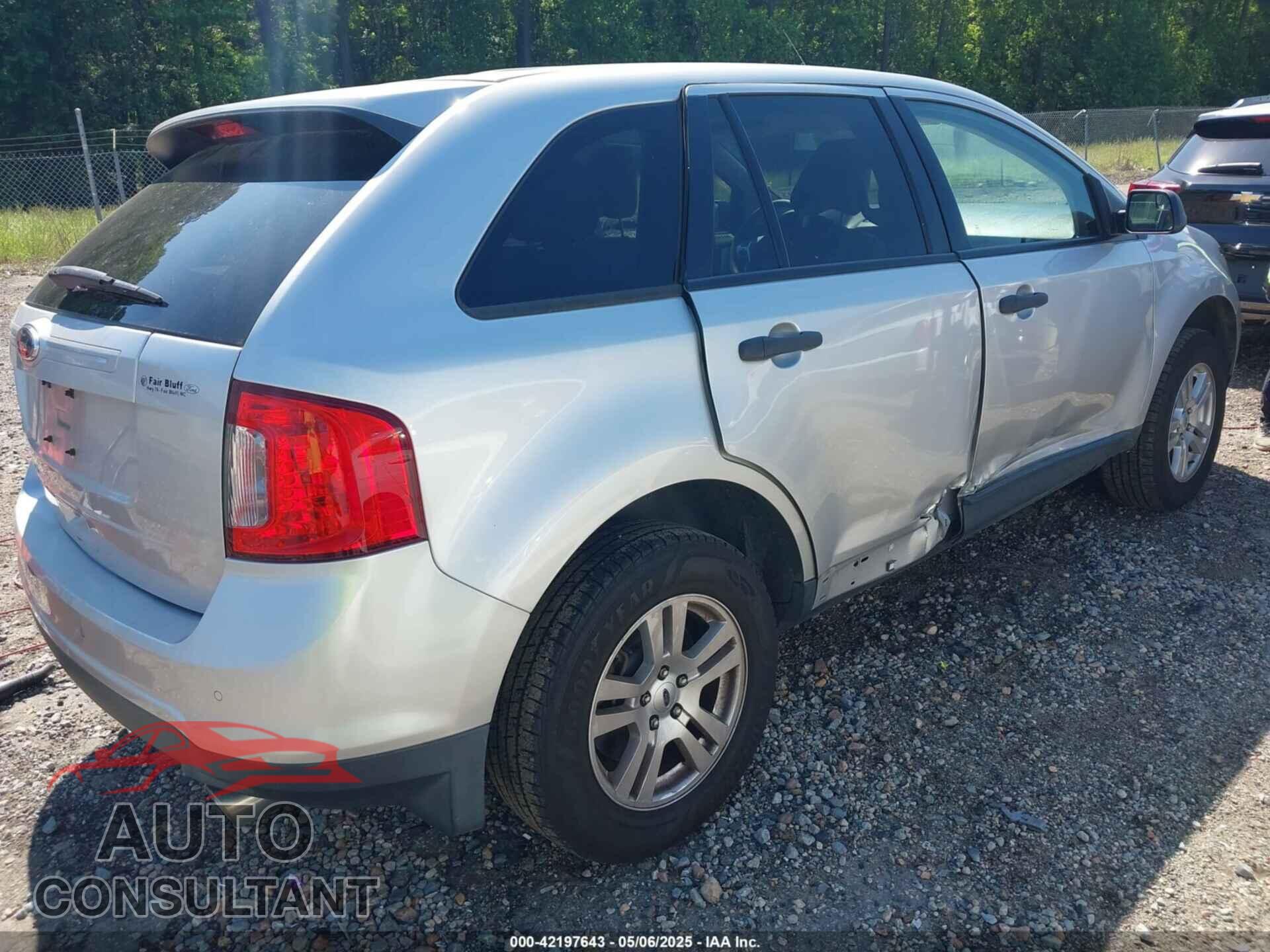 FORD EDGE 2012 - 2FMDK3GC0CBA18476